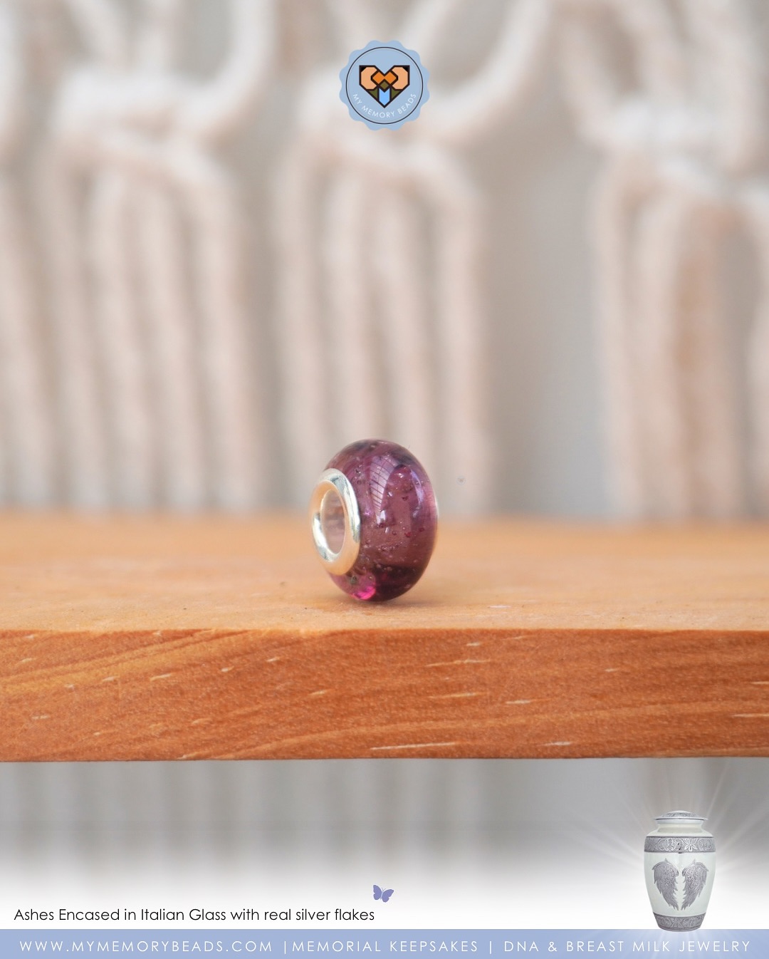 Stardust Memory Bead with real Silver Flakes in the colour Orchidwine ❤️ Made of Artisan Italian Glass.
❤️
Crafted with care and personalized just for you, these keepsakes honor their memory in a way that reflects the life they lived and the joy they brought to yours.
Keepsakes made with Italian Glass & Jewellery Resin.
Cremation Ashes | Breast Milk | IVF Straws | Umbilical Cords | Fur | Hair | Soil | Flowers | Blood & So Much More 🪴
©️ Copyright My Memory Beads. All Rights Reserved.
#MemorialKeepsakesMalaysia #petashesjewellerymy #petashesjewelrymalaysia #memorialkeepsakesMY #keepsakesmy #petashesjewelrysingapore #petashespendantsg #petashespendantmalaysia
#KeepsakesMalaysia #MemorialKeepsakesSingapore #memorialkeepsakesSG #keepsakessg
#Keepsakessingapore #petfurjewellerymalaysia #petfurjewelrysingapore #cremationjewellerymalaysia #cremationjewelrysingapore #rememberinglovedonesmalaysia