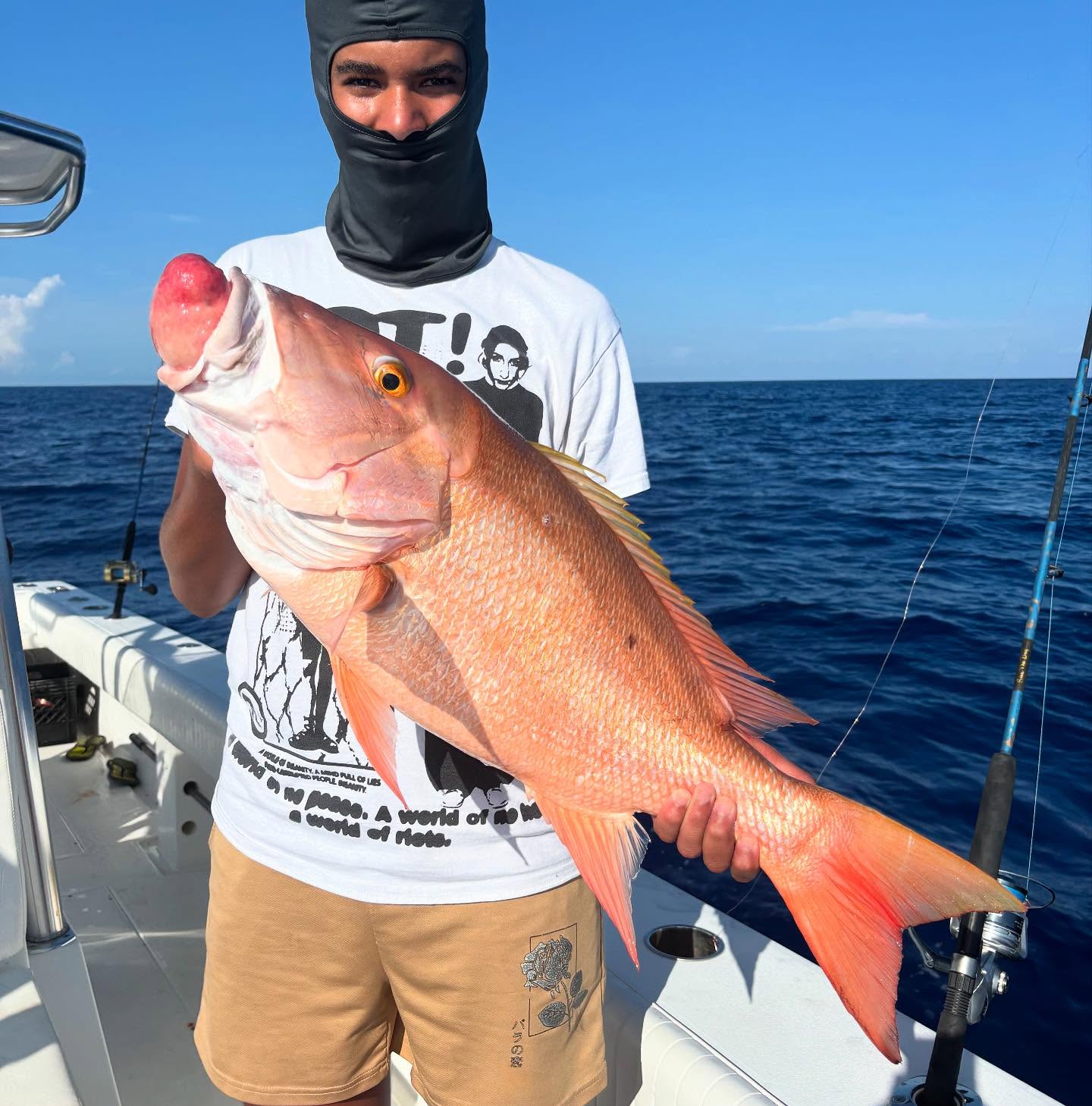Plenty of these pink ones for @qpx1k3 today! @seasthedaycharters #seastheday #muttonsnapper #atlantic #flkeys