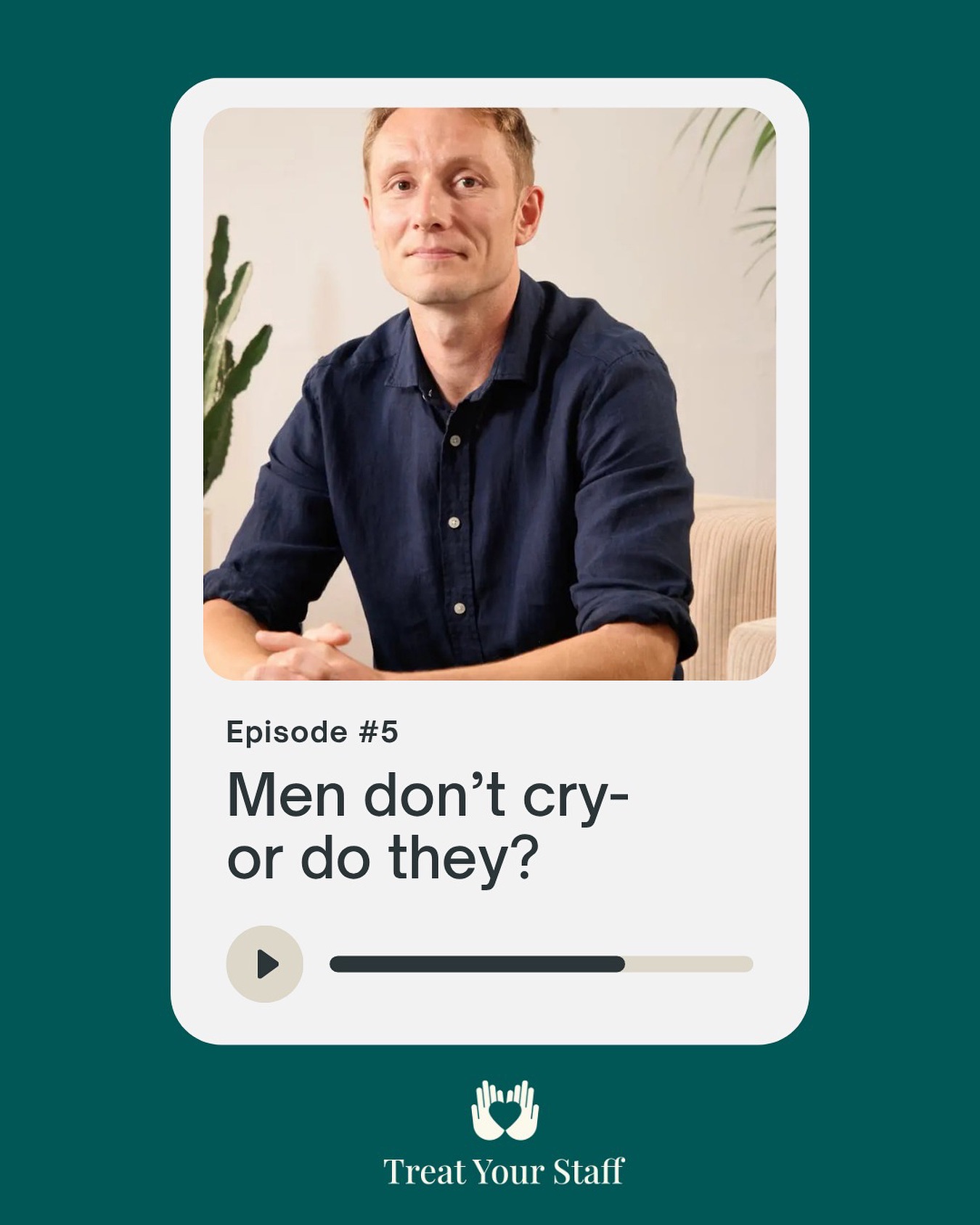 It’s International #MensHealth Week (9th-15th June)
Men talk. We just need to give them the space to. ♥️
As part of our #MensHealth campaign, we’re bringing you a powerful new episode of @treat_your_staff’s #Wellbeing #Podcast - this time, with @chris.pinner, founder of Innerfit and a true advocate for breaking #burnout culture and championing #emotionalwellbeing. 🎥
In this episode, Chris gets real about:
🎙️The toll of high-performance burnout
🎙️ Why it’s not weak to say “”I’m not okay””
🎙️ Building emotional resilience
🎙️ And how workplace culture can actually support men’s mental health — not suppress it
Men often stay silent when it matters most. This episode is a reminder that real strength starts with a conversation.🙌🏻
💡 If you’ve ever brushed off the question “How are you?” with “Yeah, I’m fine” - this one’s for you.
🎧 Available now on Spotify + YouTube (link in bio)⬆️
#MensHealthMonth #MensMentalHealth #WorkplaceWellbeing #EmotionalFitness #BurnoutRecovery #Innerfit #TreatYourStaff #MentalHealthAtWork #ModernMasculinity #EmployeeWellbeing #SupportMen #WellbeingCulture #TalkAboutIt