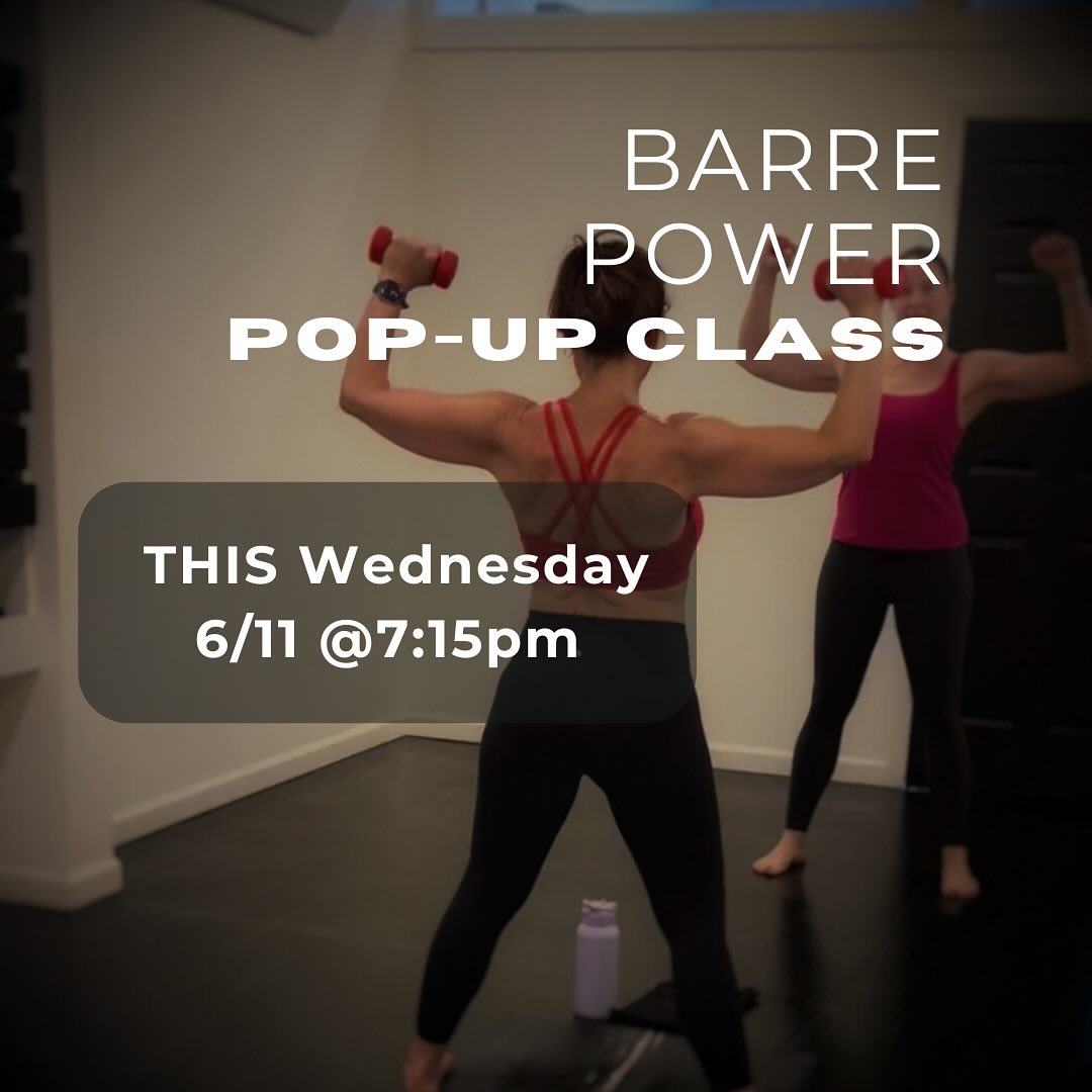 Barre Power Pop-Up Class 😍
Tomorrow, Wednesday, June 11th 7:15pm! 🌟
Experience RedTail’s signature blend of strength, precision, and full-body sculpting. 💪
Low-impact. High-intensity. All the power. 🔥
New to barre? This pop-up is the perfect time to jump in. ⏰
Spots are limited — grab yours now!🎯
#BarrePower #RedTailStrong #PopUpClass #FeelThePower