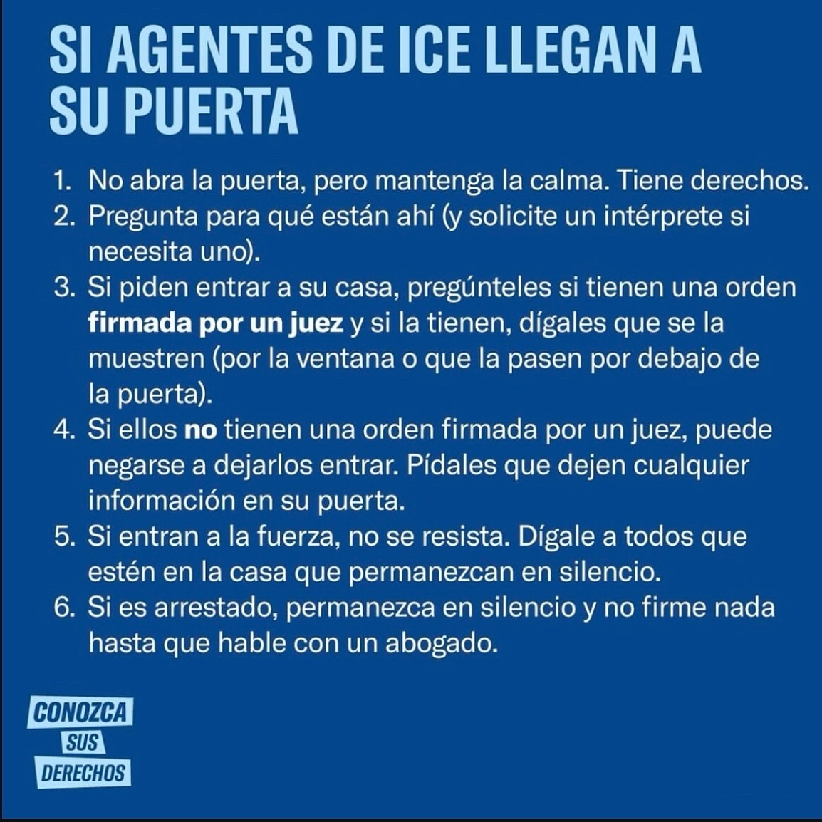 Important Update for Our Neighborhood!
Recent reports indicate increased law enforcement activity affecting local businesses & residents. KNOW YOUR RIGHTS!
"I choose to remain silent."
Right to an attorney BEFORE answering questions.
Carry valid U.S. immigration documents. NO false documents or lies about status.
No home entry without permission or a JUDGE'S warrant (DHS admin warrants are NOT enough!).
Be informed. Be prepared. #KnowYourRights #CommunityAlert #NeighborhoodCouncil #LA