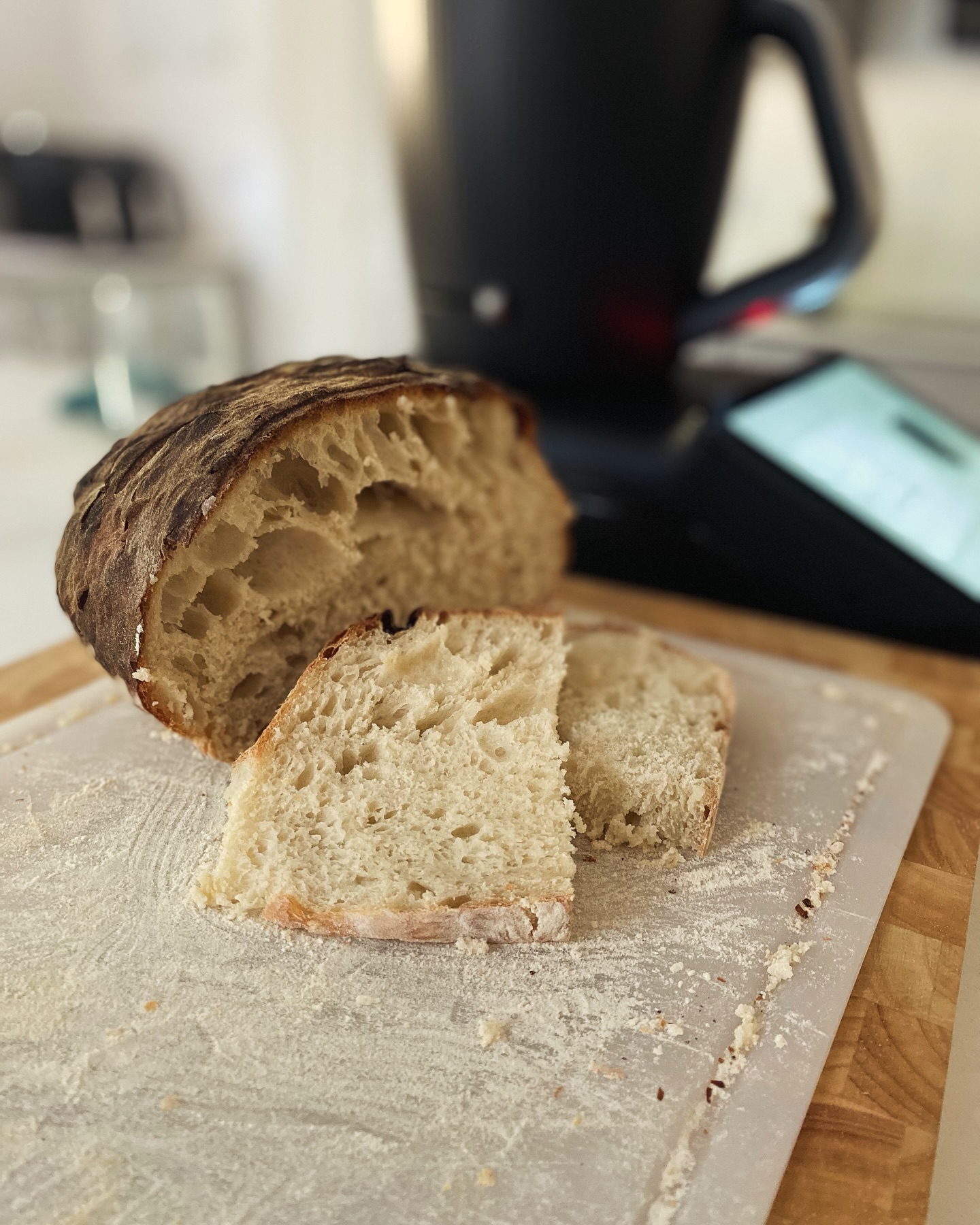 Portuguese Water Bread! Always perfect and with a special taste of home! 🇵🇹 #thermomix #bimby #portugesebread #jersey #homemade #madefromscratch