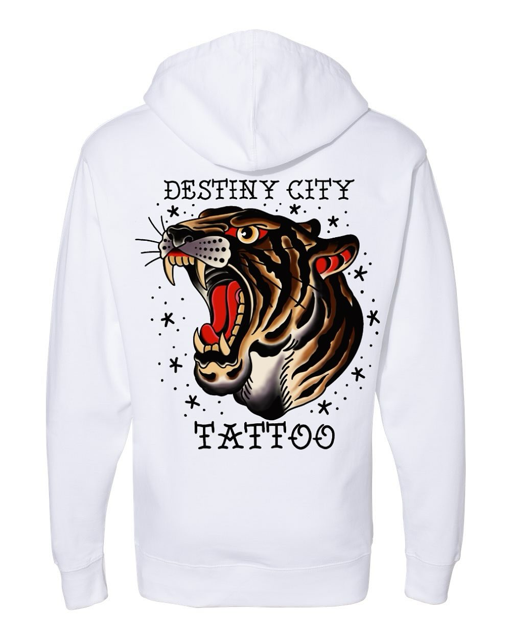 New apparel designed by @miko.tattooer. Swing by Destiny City Tattoo and grab a t-shirt or lightweight hoodie. Meet our newest artist Jesse and book and appointment. If you are lucky enough you won’t have to make an appointment. Walk-ins 🚶🏽♂️are always welcome. Contact @jessetattoosyou now to book or visit destinycitytattoo.com. #walkins #tattoo #inked #tacoma #gritcity #bostwickbuilding #customtattoo