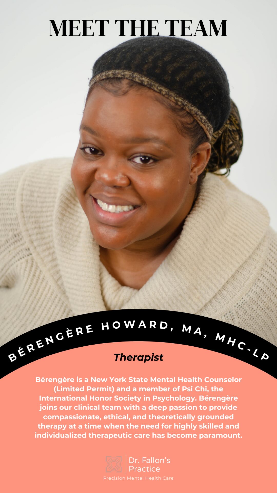 🌟 Meet Bérengère Howard, MA, MHC-LP 🌟
A New York State Mental Health Counselor (Limited Permit) and proud member of Psi Chi, Bérengère brings deep compassion, rich clinical insight, and a true passion for healing to her work.
Inspired by Kintsugi—the Japanese art of repairing broken pottery with gold—Bérengère invites her clients to bring their stories, scars, and strengths into the therapeutic space. She believes that healing isn’t about hiding what’s been broken, but about discovering the beauty, resilience, and transformation within those very pieces.
Bérengère has experience supporting clients through a range of concerns including trauma, grief, mood disorders, relationship challenges, and life transitions. With a strength-based, person-centered approach, she offers a safe, empowering space where healing, growth, and renewed self-awareness can flourish.
Her heart lies in helping “adult children” of childhood trauma find their voices, shift harmful belief systems, and turn pain into possibility. We’re honored to have her on our team—and excited for the many lives she will touch.
Interested in working with Bérengère?
Head over to our website!
www.drfallonspractice.com/aboutberengere
#DrFallonsPractice #Psychotherapist #Therapy #Therapist #MentalHealthMatters #MentalHealth #NYC #NewYork #MeetTheTeam #MentalHealthCounselor