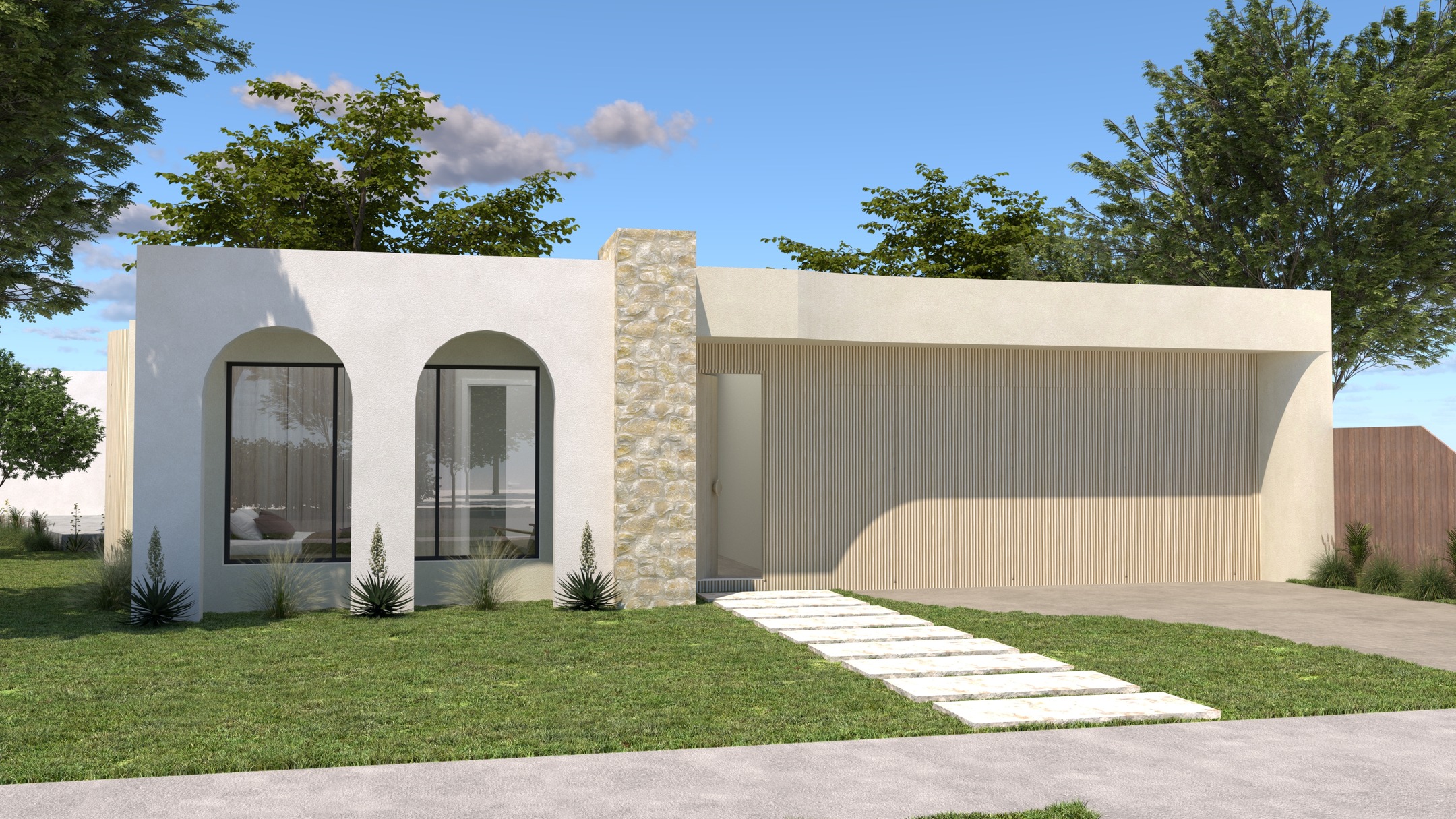 NEW HOME ABERFELDIE
Our design depicts a modern minimalist single storey home with a clean and contemporary design. The home design combines modern elements with a Mediterranean style.
#homedesign #homedesignideas #newhome #buildingdesign #ArchitecturalDesign #Melbournedesign #melbournearchitecture #drafting #3drender #melbournebuildingdesign #modernhome #melbournehomes #melbourneconstruction