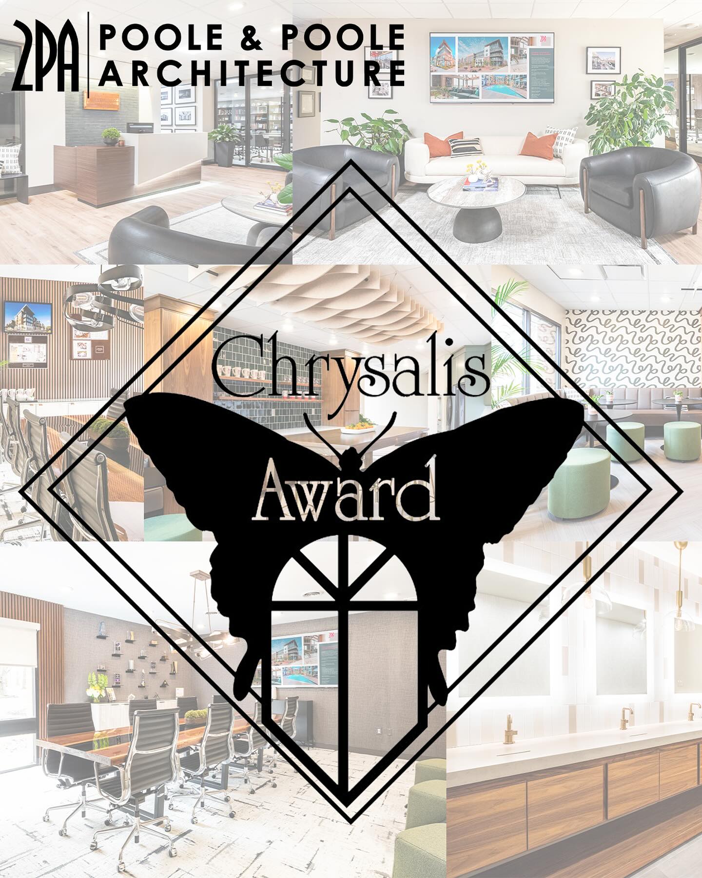 2PA Wins Remodeling Award
Continuing to set new standards of professionalism, 66 remodeling companies from across the United States were named winners at the 2025 Chrysalis Awards for Remodeling Excellence. The entries were judged on overall design, the creative use of space and materials, and the degree to which the project enhanced the original structure.
The 2PA Interiors Group transformed a tired 1980’s office into a vibrant, modern, welcoming workplace. The impact of the elevated design was immediate. Employees are thrilled with the modern, inviting design, which not only enhances their daily experience but also fosters a sense of well-being and productivity. The renovation has made these spaces a central hub for collaboration, relaxation, and socializing, improving overall office morale.
The Chrysalis Awards program, begun in 1994, recognizes the nation’s best work in sixteen general categories of residential and commercial remodeling. The Chrysalis Awards are open to any professional remodeler and design professional in the United States.
