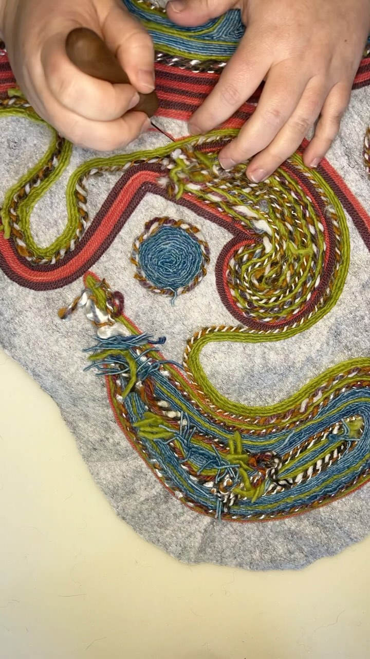 I know we have it in each of us right now to take action, imperfect as it may be. Militarized violence against our communities is unacceptable. As in we CANNOT afford it, because the consequences are too high. Both for our neighbors and to safeguard our future selves- our fates are entwined.
#fiberart #needlefelting #fiberartispolitical