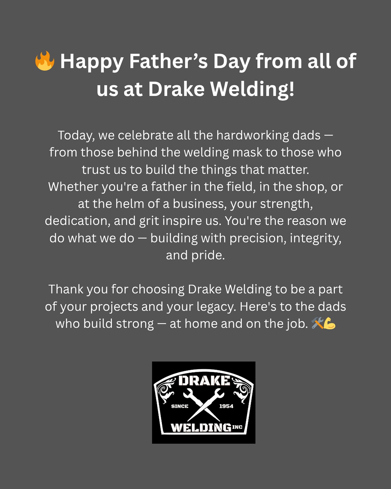 To all the dads, Happy Father’s Day!