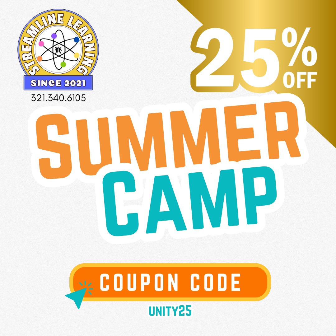 📅 For a limited time only
💸 Use code: UNITY25 at checkout
📍Grades PreK–6 | 8AM–4PM | Half-day options
📚 Certified teachers | Hands-on learning | Fun field trips
Celebrate growth, empowerment, and legacy with us this summer. Let’s make learning liberating! ✊🏾
🔗 Register now at streamlinelearning.org
#Juneteenth #Unity25 #StreamlineLearning #BlackExcellence #SummerCampSale #OrlandoMoms #PreKto6 #HandsOnLearning #Juneteenth2025 #FreedomToLearn #StepUpForStudents #apopka #apopkamoms #summercamp #summercampnearme