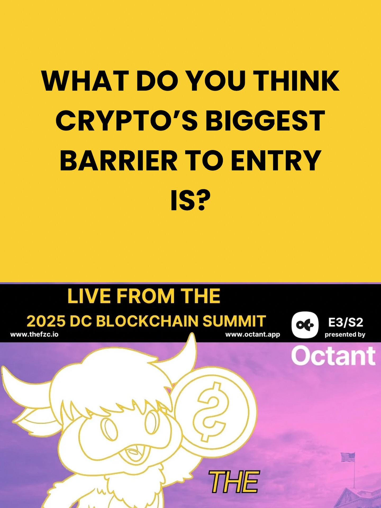 At The Digital Chambers’ #2025DCBlockchainSummit, we spoke with @thenonib of Willkie Far & Gallagher LLP about what her work as a Lawyer in the blockchain sector has taught her about the need for more education about the technology enmassé, and asked; what does she thinks cryptos’ biggest barrier to entry is?
Catch conversations like these at The Fuzzy Cow Podcast headquarters www.thefzc.io.
