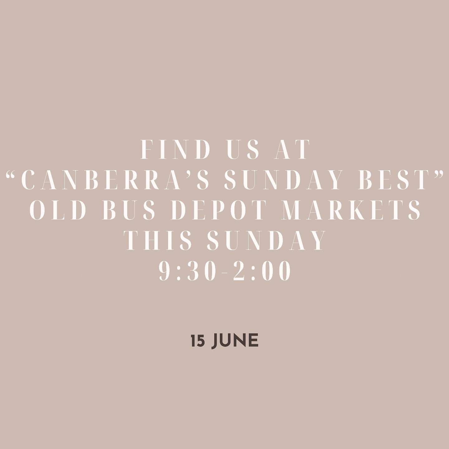 You heard it here first…
Wild Lily is making her market debut at “Canberra’s Sunday best” @oldbusdepotmarkets
Catch us this Sunday from 9:30–2:30, soaking up the vibes and sharing all things handmade.
🌿 New handcrafted treasures
✨Fan-favourite goodies
🎨 Plus, ask us about custom signage for your next event!
Come say hi, browse our latest, and bring a little Wild Lily magic home.
See you there, Kenbehrens!
#canberramarkets #oldbusdepotmarkets #canberramakers #shoplocalcanberra #canberraevents #canberracreatives #cbrweekend
#wildlily #handmade