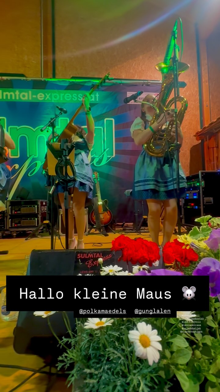Hallo kleine Maus 🐭🤭
#hallokleinemaus #enabolhazapomoc #bolha #bolhazapomoc #avsenik #kvintetslovenskihdeklet #ksd #polkamädels #polkamaedels #livemusic #livepolka #polkalove #welovepolka #avsenik #avseniklive