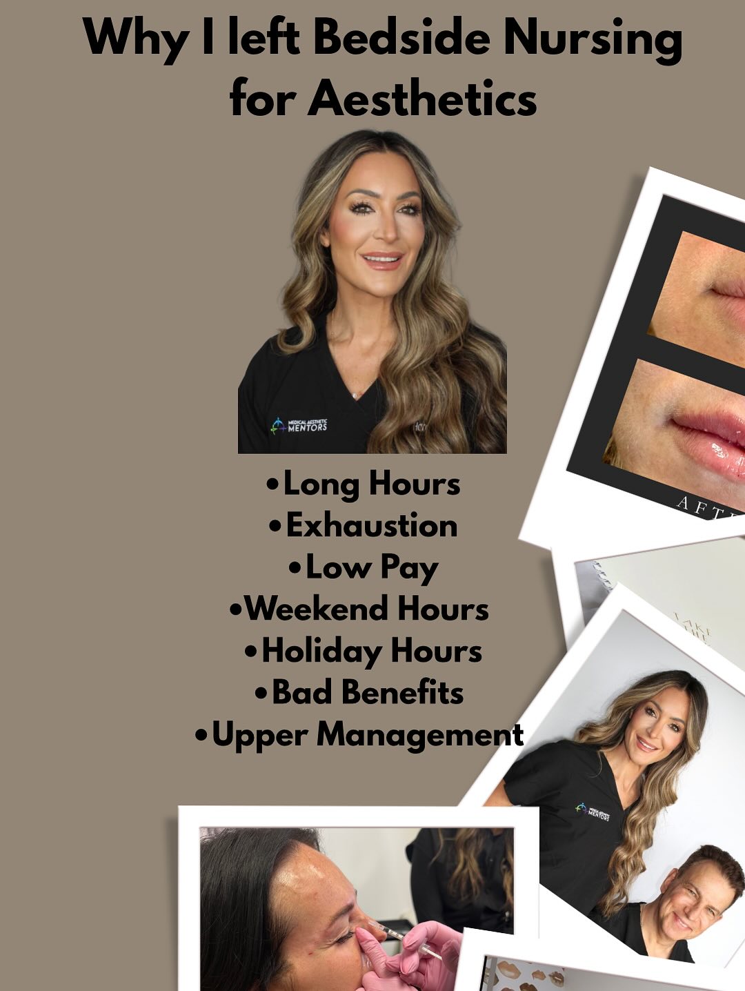 🔥 “Not Just Training — It’s a Power Move. Botox. Filler. Full Confidence!” 🔥
Medical Aesthetic Mentors (MAM)
Why Choose Medical Aesthetic Mentors for Your Aesthetic Training?
At Medical Aesthetic Mentors, we are committed to providing top-tier education and hands-on training to help you excel in the world of medical aesthetics. Our program is designed to set you up for success with:
✔ Exclusive Semi-Private & Private Class Sizes – Enjoy a personalized learning experience with focused instructor attention.
✔ Decades of Expertise – Learn from seasoned professionals with over 40 years of combined experience in aesthetics and injectables.
✔ Complimentary Shadow & Training Day – Upon class completion, gain real-world experience by shadowing expert injectors.
✔ Ongoing Mentorship & Support – Stay connected with your instructors for continued guidance as you build your career.
✔ Comprehensive 2-Day Intensive Training in Neurotoxins, Dermal Filler and Ultrasound Technique– Engage in in-depth didactic learning, followed by one-on-one hands-on model training to refine your skills.
Whether you’re new to aesthetics or looking to enhance your expertise, our program gives you the tools, confidence, and experience to succeed.
Join us and take the next step in your aesthetic career!
www.MedicalAestheticMentors.com
#aesthetictraining #botoxcourse #fillercourse #miami #miamibeach #aesthetictrainingcourses #ultrasound #dermalfillercourse #lipfillercourse
@admcmullin
@3ddental305