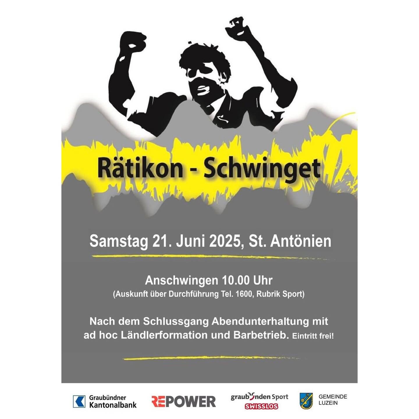 Freudig blicken wir bereits auf den nächsten Samstag, wenn in den Höhen von St. Antönien das Rätikon-Schwinget stattfindet. Das familiäre Regionalfest bietet schönen Sport und Folklore in idyllischer Umgebung. Eine Empfehlung für Schwinger- und Bergfreunde!
📸: Erwin Keller (Festgelände bei der letzten Austragung am 11.6.23)
#Schwingen #Tradition #Graubünden #Luzein #stantönien @praettigau.ch @gkb.ch @repowerschweiz
