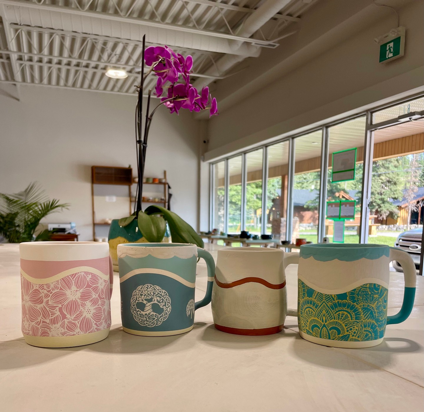 Working on some Platypus Ceramics pieces that will be for sale in the online shop and in the studio's gallery soon. This means I will be updating the online shop finally lol. I am also taking custom orders again (please feel free to have look through our instagram profile for inspiration).
The Platypus will be our new makers mark. I use the @Cricut_ca to cut out the stencils you see here in this post. I use @maycocolors underglaze, on the stencil and on a lot of my mugs with underglaze transfers from both @elantransfers and @sanboastudio. For glazes we use our handmade studio dipping glazes as well as @maycocolors and @amacobrent. Thank you to all the companies mentioned above, my creations would not be possible without your amazing products.
Would you like to win one of these mugs? Like, Follow, Comment ( describe your favourite mug design) and Tag a friend or family member who would like to learn how to throw on the potters wheel.
Please feel free to inquire in the comments, you never know someone else may have the same questions as you 😉.
Cheers Erin and Peter at Platypus Ceramics Studio
#PlatypusCeramicsstudio #HandbuildingCeramics #MindfulCreativity #PotteryClass #pottery #braggcreek #calgary #artclasses #ceramics #potteryyyc #yycpottery #localpottery #ceramics #clayworks #calgarylocalbusiness #yycpotterystudio #calgarypottery #calgaryceramics #calgarycreative #getyourhandsdirty #ceramics #ihavethisthingwithceramics #уус #braggcreek #calgary #potteryclass