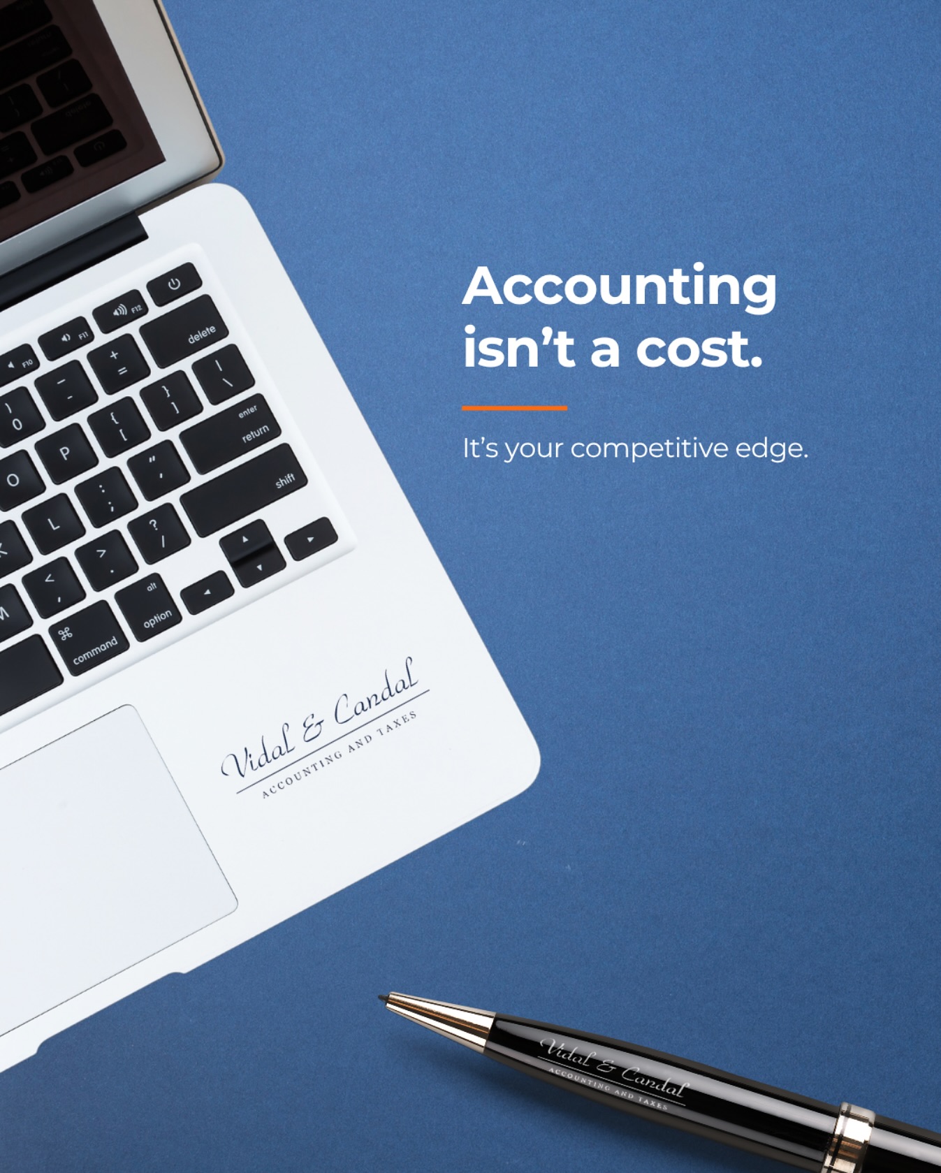 Smart accounting goes way beyond record-keeping. It’s the backbone of every smart decision:
- Know exactly where you’re making (and losing) money.
-Forecast cash flow and avoid surprises.
- Track the real ROI of your marketing and sales strategies.
- Negotiate better with suppliers using solid data.
- Scale your business with clarity and control.
Do you have real accounting… or just someone entering numbers?
At Vidal and Candal, we turn financial data into powerful business strategy.