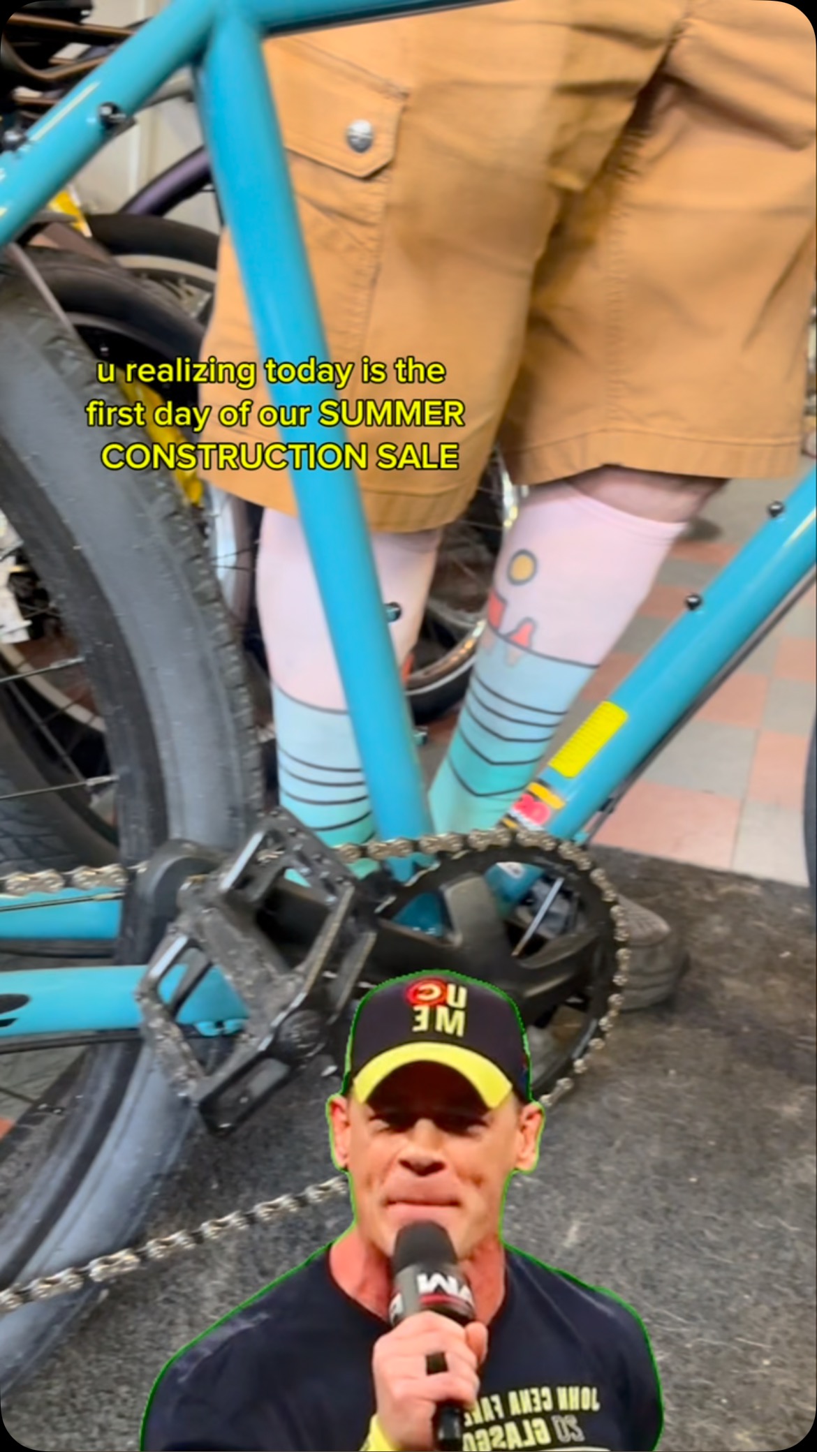 🚧🪚construction? never heard of her. 15% off Jamis, Haro, Del Sol & Batch bikes tho
Frenchmen St SUMMER Construction Sale!
in-stock only.
🚲
Come get a bike before the road disappears #summertime #abouttime #localbusiness #sellbabysell #SALE #pothole #facelift
#bicyclemichaels
#frenchmenstreet
#bikelife
#nola
#constructionsale
#rideordodge
#nolabikes
#supportyourlocalbikechaos
#jamisbikes
#harobikes
#delsolbikes
#batchbikes
#bikevibesonly
#ridewithstyle
#streetmesssale
#neworleansbikes
#potholeparty
#bikeshopenergy
#bikelove