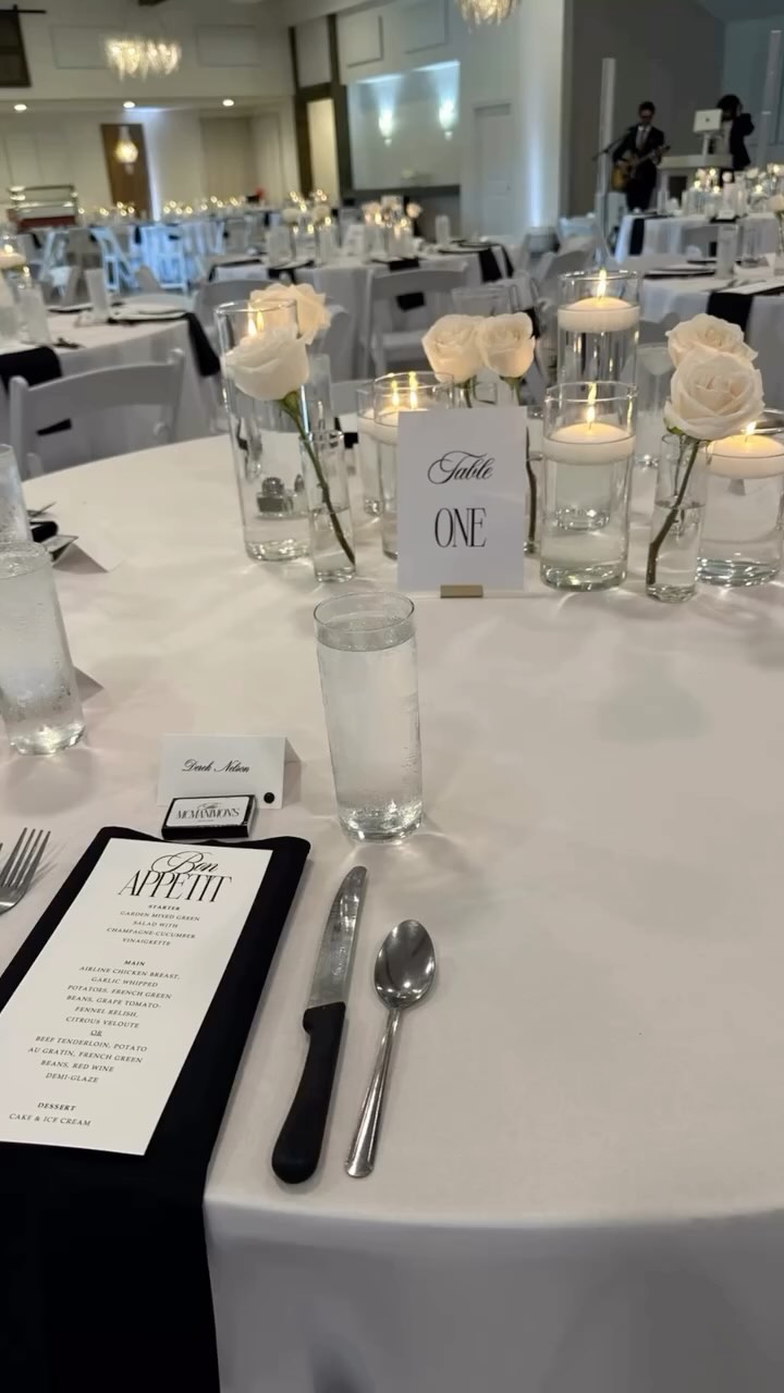 ✨Still swooning over last weekend’s wedding — A day full of love, laughter, and so many special moments
The timeless black and white details set the tone for a romantic evening — and the celebration only got more magical as the night went on.
So grateful to do what I love and walk alongside the most incredible couples on the best day of their lives!🖤🤍