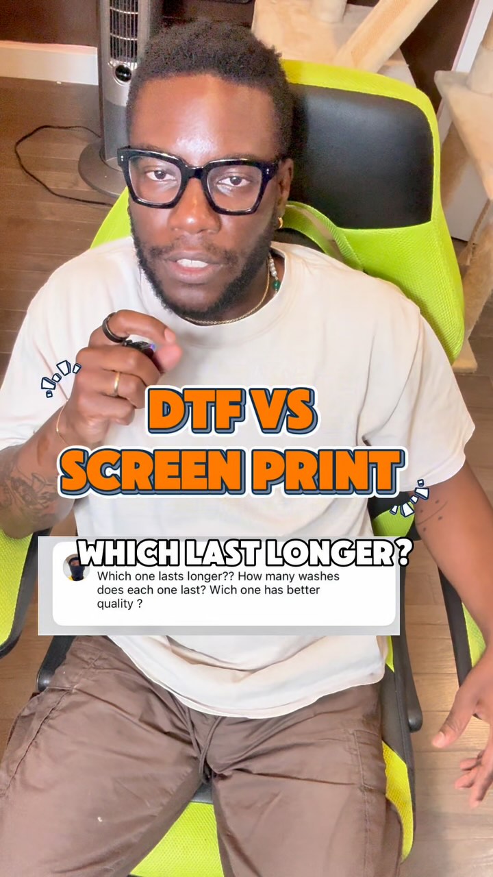 Which lasts longer — DTF or screen printing?
Both can last 40 to 100+ washes if done right.
But what really matters?
👕 The quality of your shirt
🧼 How you wash it
Cheap tees = faded prints shrink faster
Good blanks = your design stays 🔥 and your shirt intact
Looking to learn more make sure you join my live every Wednesday or DM me
#DTFvsScreenPrint #DTFprinting #ScreenPrinting #CustomShirts #PrintBusiness #PrintGame #TShirtPrinting #DTFTransfers #BrandBuilding #WashCareTips #ShirtQualityMatters #CustomApparel #ApparelPrinting #PhillyPrints #etsysellersofinstagram #dtfprint #philly #phillycustomtshirts #customtshirtsphilly #fasttshirtprintinginphilly
