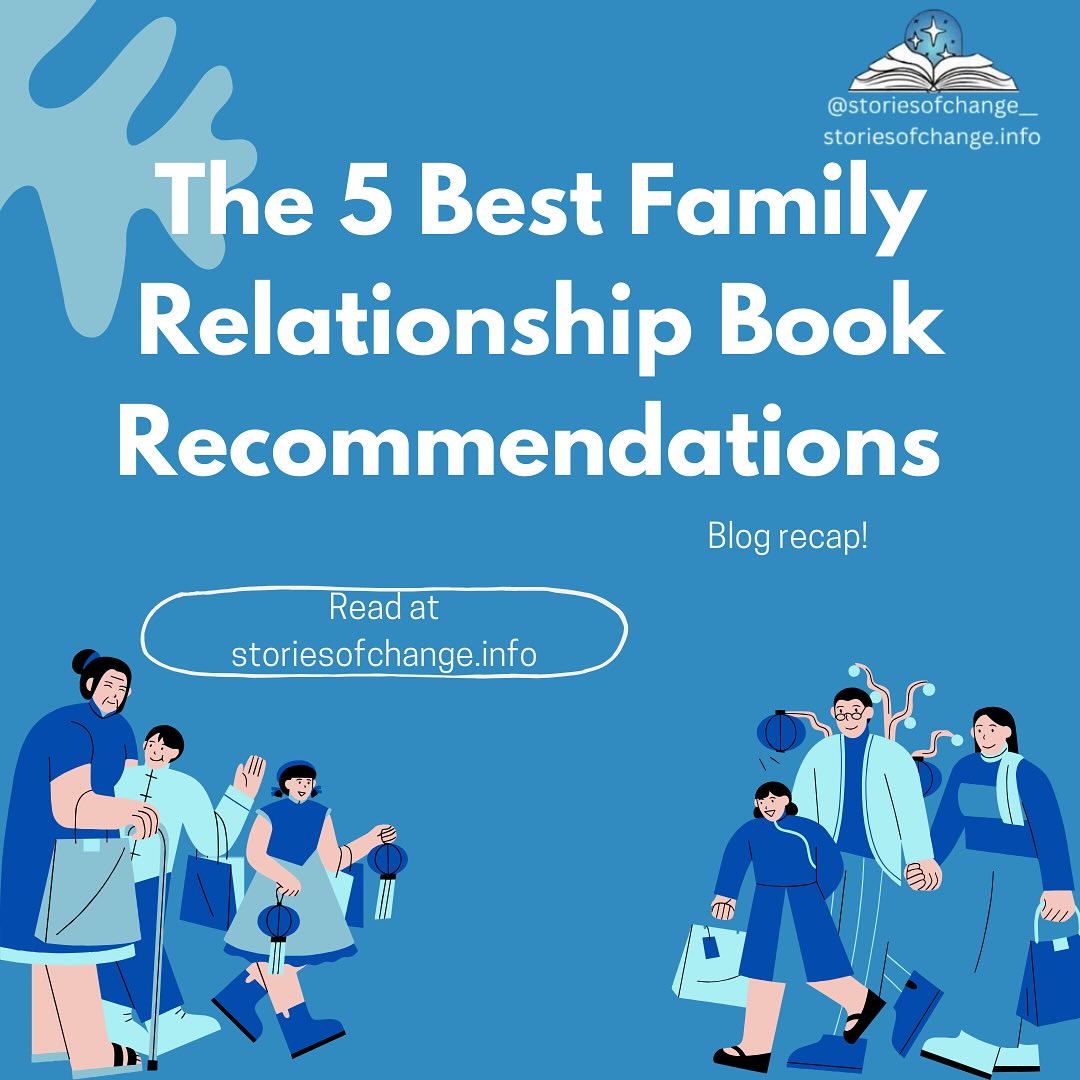 I am a really big softy and anytime there is a scene in a book where a family just loves each other, I start tearing up immediately.
Here are list of the most wholesome book recommendations we have ever read ❤️❤️
Read more on our blog which is called the five best family relationship book recommendations you can find this blog on our website which is storiesofchange.info
#bookstagram #share #readers #storiesofchange #onepageatatime #books #communitymatters #literacy #booklover #bookaddict #bookgirlie #fantasyreader #fantasy #romance #explore #foryou #viral #trend #Trending #booktok #bookcampaign #campaign #author #read #storiesofchange #onepageatatime #blog #stories #YouthVoices #change #storiesofchange