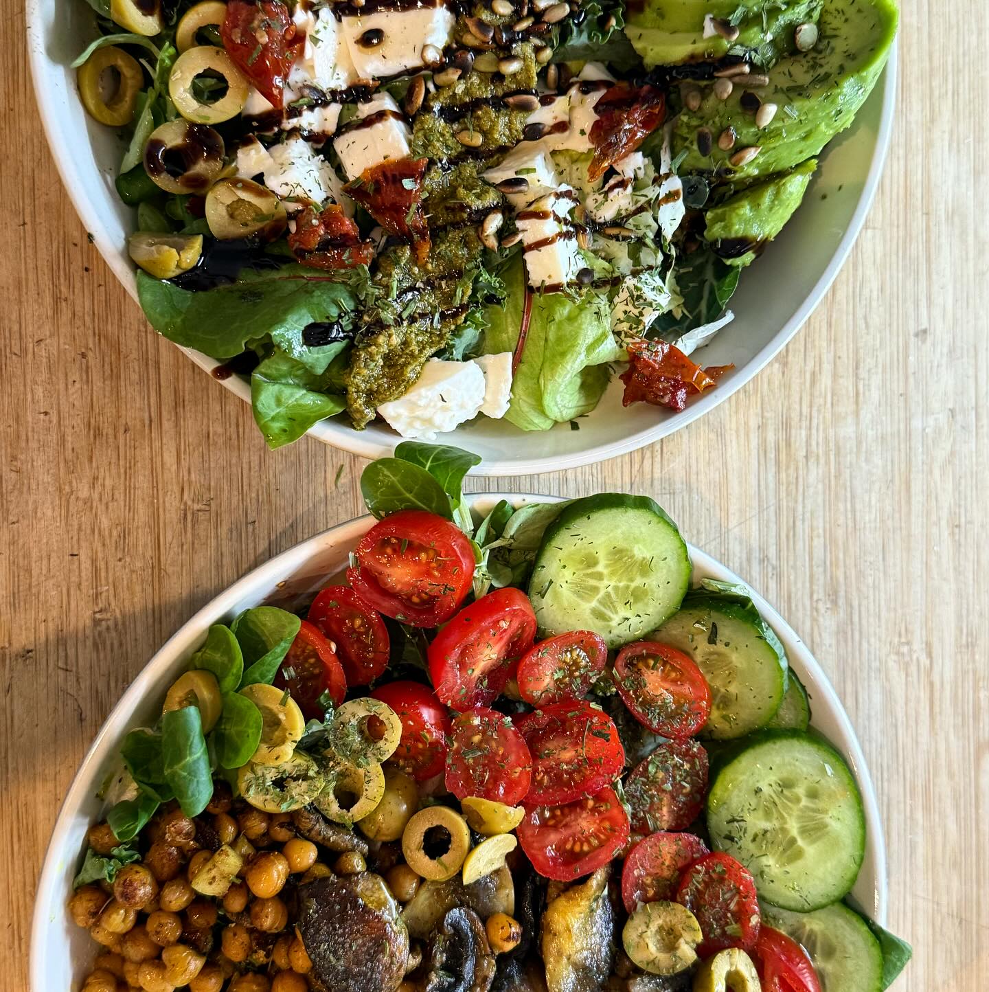 Sun’s out, salads out ☀️