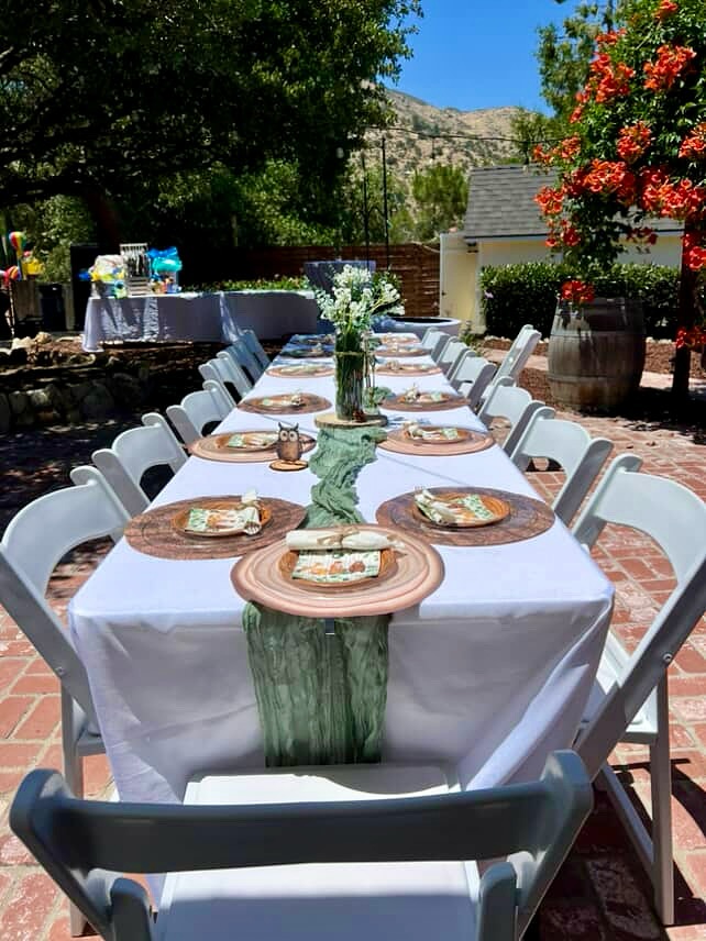 When our clients put their trust in us
we bring more than rentals — we bring peace of mind, curated design, and a whole lot of heart.
Thank you to this wonderful family for letting us be part of your day.
Everything from the tables to the tiniest table clips was arranged with care.
A dreamy outdoor celebration brought to life with our signature touch —
📌 Tables & chairs
📌 Cocktail tables & design
📌 Linens, table-clips & sage runners
#CestLaVieEvents #TrustedByYou #BackyardBliss #EventMagic #AVLocalLove