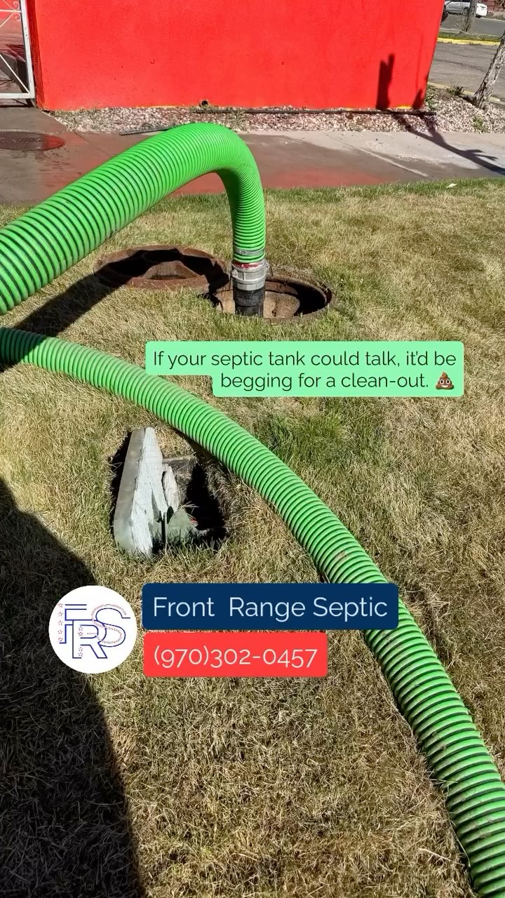 If your septic tank could talk, it’d be begging for a clean-out. 💩
Don’t ignore the warning signs—slow drains, weird smells, or pooling water. That “out of sight, out of mind” mindset? Yeah, it doesn’t work with septic.
💪 We pump it so you don’t have to.
📞 970-302-0457 | www.frontrangeseptic.com
#SepticHumor #FlushItRight #FrontRangeSeptic #ColoradoHomes #DirtyJobCleanResults