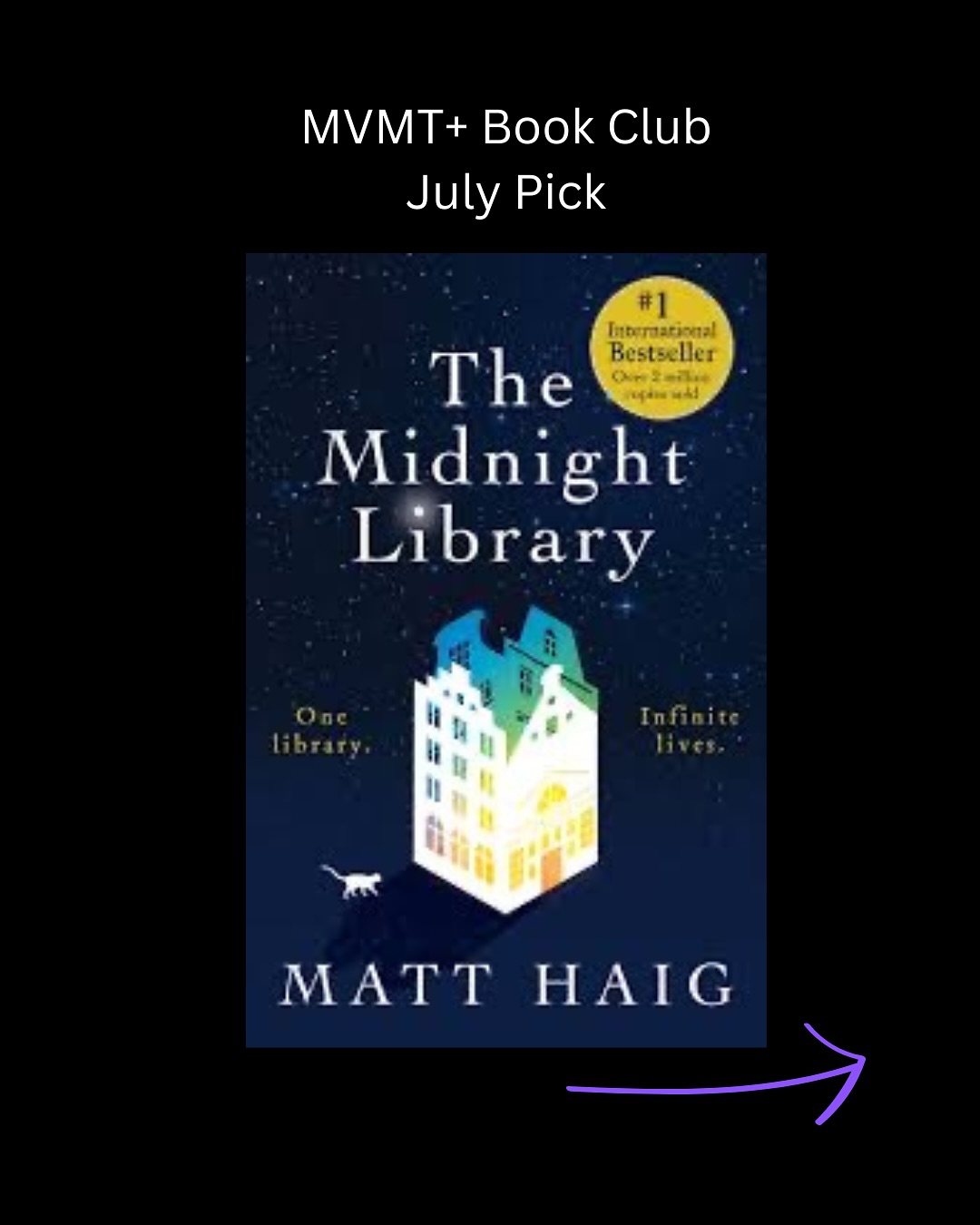 Another amazing book club night! New pick: The Midnight Library by Matt Haig
Scroll through for a glimpse of why it was picked!
Last night wasn’t just about books. We stretched our bodies, our minds, our perspectives. We cracked open hard truths and gentle joys, talked about generational healing, boundaries that protect us, and the stories we’d let the world read from our lives. We laughed about rich-person hobbies, sat with how different our bodies feel and move through the world, and honored the many ways we each process life and how we grew up has shaped our world.
It was community in motion being soft, strong, curious, and real. A circle where hearts opened, stories landed, and being human felt a little less lonely.
Hope to see you at the next one! Reading the book is not required but an open mind and comfy clothes are more than welcomed!