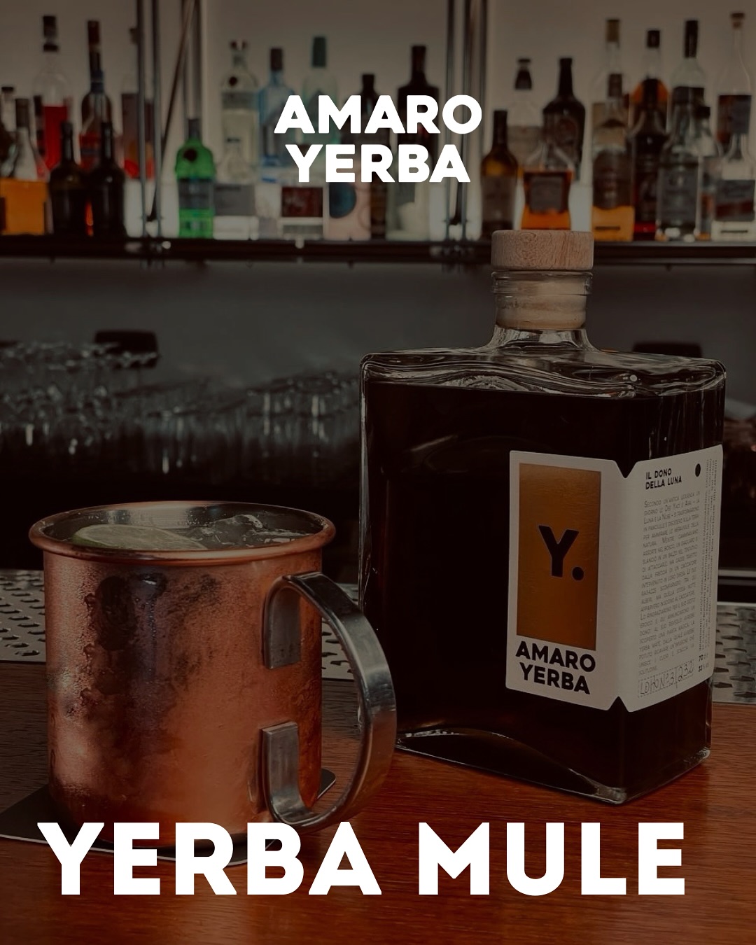 Un cocktail bar che ama sperimentare, un bartender curioso e un amaro che non smette di sorprendere.
Da questa combinazione nasce lo Yerba Mule, un twist del classico Moscow Mule firmato Merlo e Amaro Yerba: un cocktail fresco, equilibrato e deciso, che sa di Sudamerica e convivialità, perfetto per chi ama i cocktail originali e fatti con cura.
Il Merlo è uno di quei posti in cui ogni drink racconta ricerca, qualità e voglia di scoprire gusti nuovi.
Qui Daniele Zironi, con la sua esperienza e creatività, ha scelto di lavorare con Amaro Yerba, un amaro artigianale fatto solo con yerba mate, senza additivi, ispirato alle nostre radici argentine.
Un incontro tra ricerca, creatività, passione e materie prime scelte con cura.
Proprio come piace a chi ama bere bene.
#amaroyerba #amaroitaliano #amaroartigianale #yerbamate #yerbamateargentina #yerbamule #ilmerlosoliera #cocktailbar #mixology