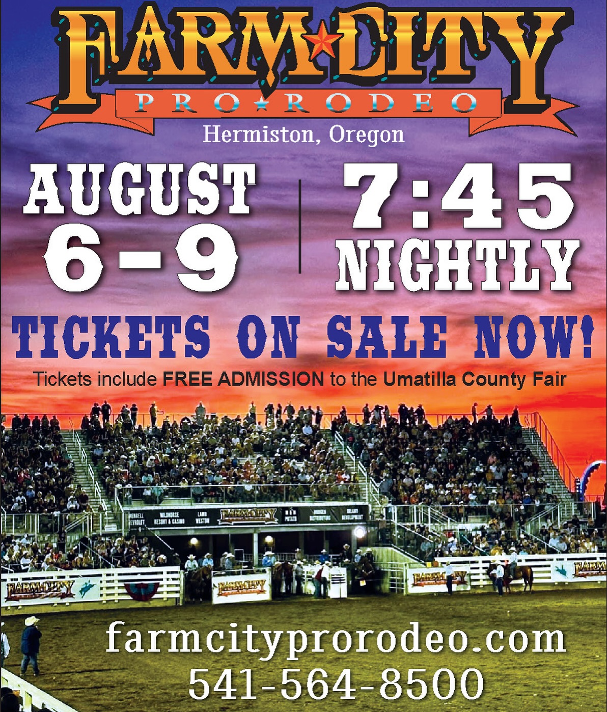 Ticket sales are live! Get them today!