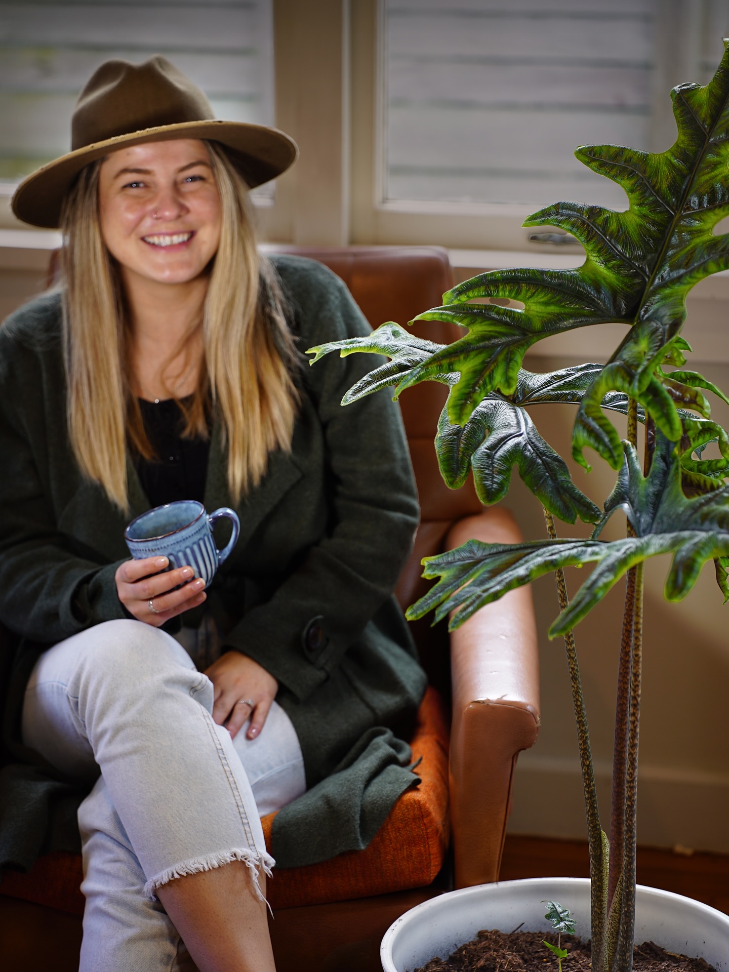 Meet the legend Mikayla, the magic behind our beautiful graphic design and new website! She’s also a big time plant frother 🪴Check out her #AlocasiaJacklyn , I blinked and it grew into a small national park