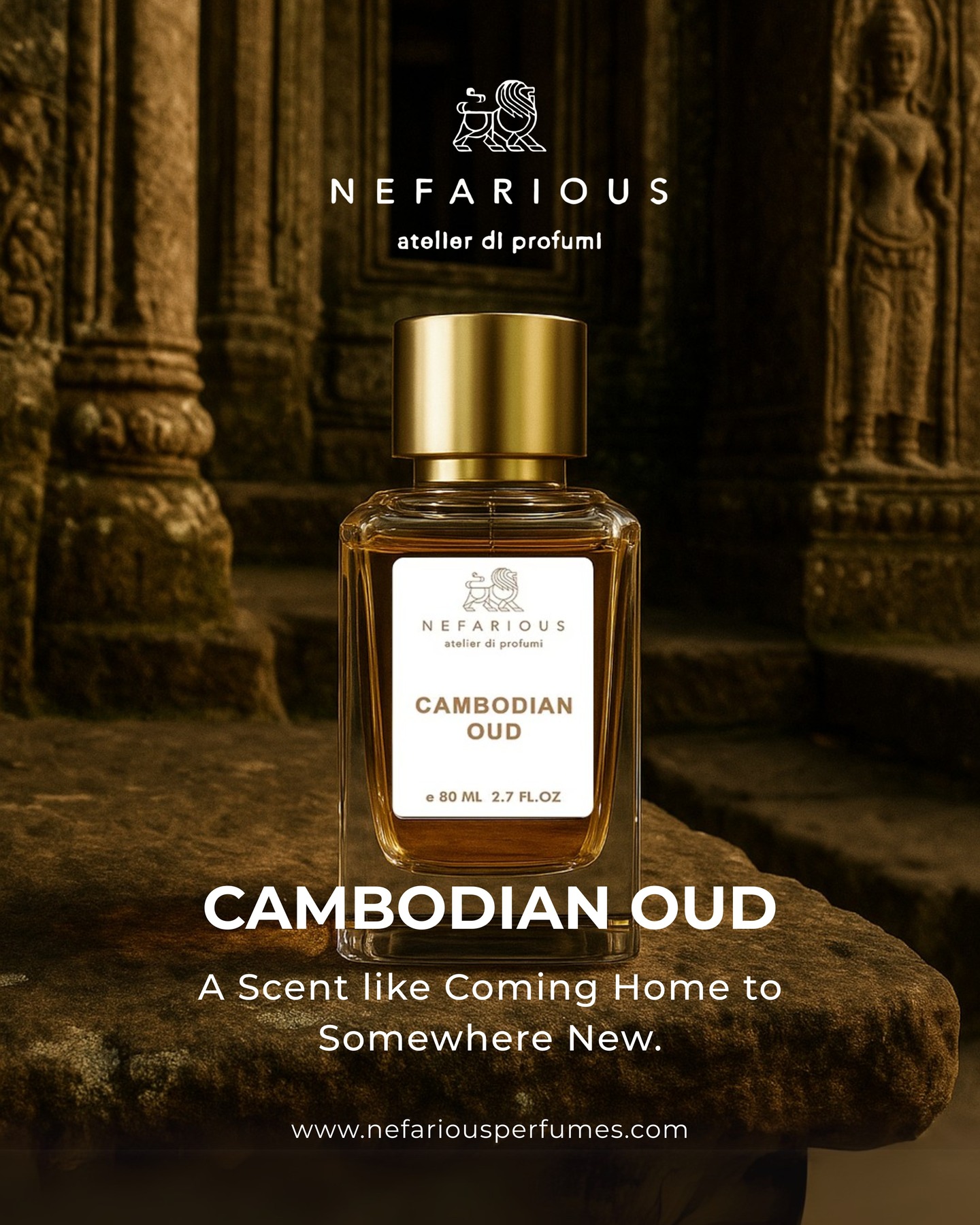 Have you ever felt the comfort of home in a place you've never been? That is the magic of Cambodian Oud. ✨
It’s a scent like coming home to somewhere new—a timeless, woody aroma that feels both deeply familiar and wonderfully exotic. Let the ancient mystery of Oud ground your spirit and transport your senses.
Find your home in the unexpected. Discover Cambodian Oud at www.nefariousperfumes.com
#NefariousPerfumes #CambodianOud #ComingHomeToSomewhereNew #OudFragrance #ScentOfMystery #AncientAllure #SpiritualScent #LuxuryPerfume #ScentStory