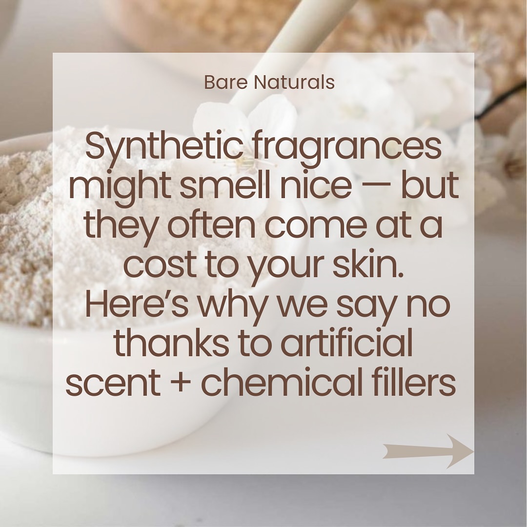 The Truth About Synthetic Fragrance
Most skincare labels list “fragrance” but what’s actually in that?
🧪 Synthetic fragrance can contain hundreds of hidden chemicals— many of which are known to cause irritation, disrupt hormones, or trigger allergic reactions. And brands aren’t required to disclose them.
At Bare Naturals, we do things differently.
We use only pure essential oils and offer unscented options for ultra-sensitive skin.
✔ No “parfum”
✔ No hidden fillers
✔ Just honest, skin-loving care
Because your skin deserves the truth.
💬 Have you ever reacted to a product that listed just “fragrance”? Tell us below.
#knowyourlabels #fragnrancefree #nomireparfum #essentialoils #tallowskincare #tallowbodybutter #tallowlipbalm #tallowproducts #cleanskıncare