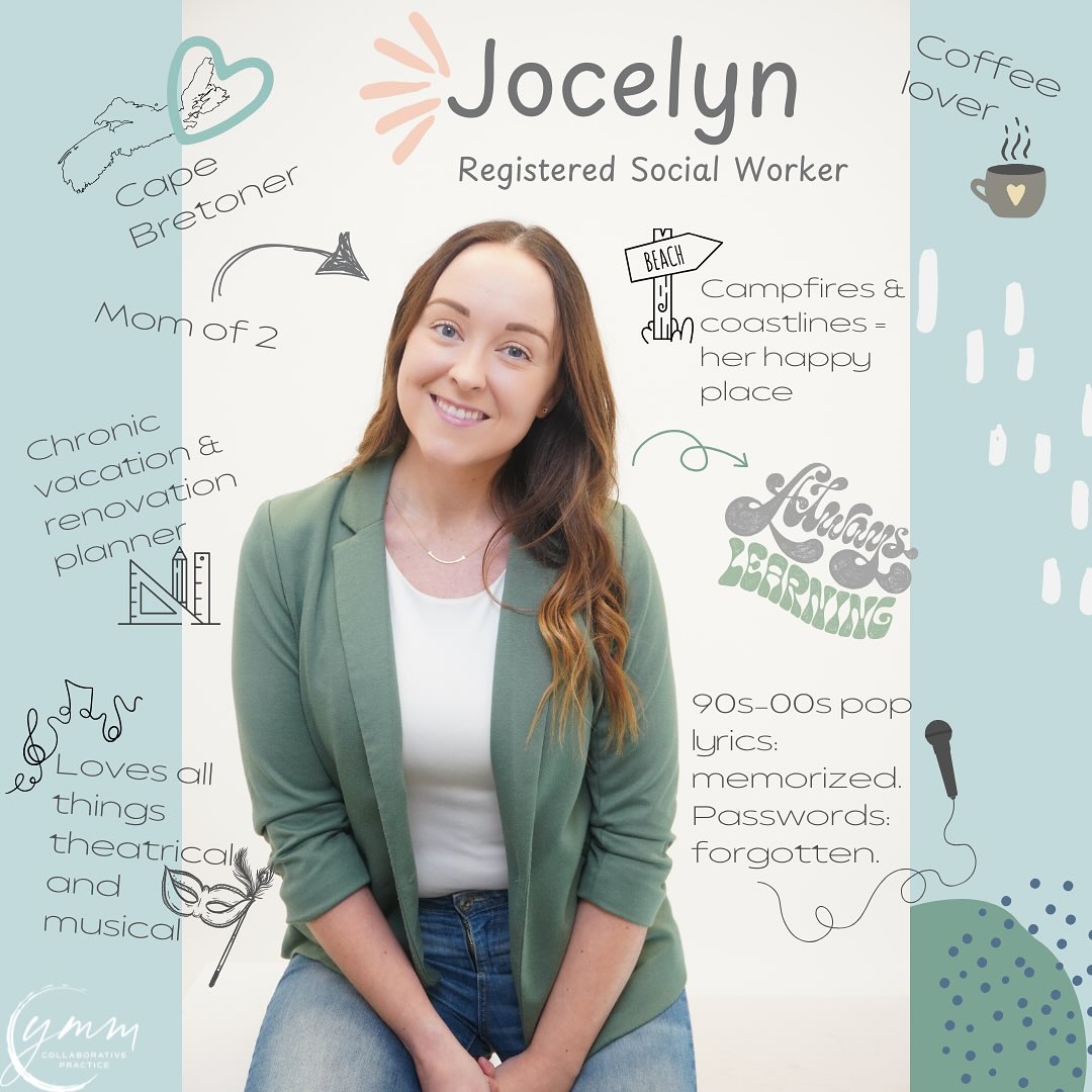 Learn more about Jocelyn and book in here: https://jocelynmorrisontherapy.janeapp.com/#staff_member/1
Find us at: www.ymmcollaborativepractice.com
#YMMCollaborativePractice #ymm #YMMMentalHealth #couples #individual
#families #therapists #childandyouth #traumatherapy #albertatherapists #mentalhealth #ymmtherapy #counselling #ymmcounselling #socialwork #clinicalsocialworker
#childandyouth #familytherapy #perinatalmentalhealth