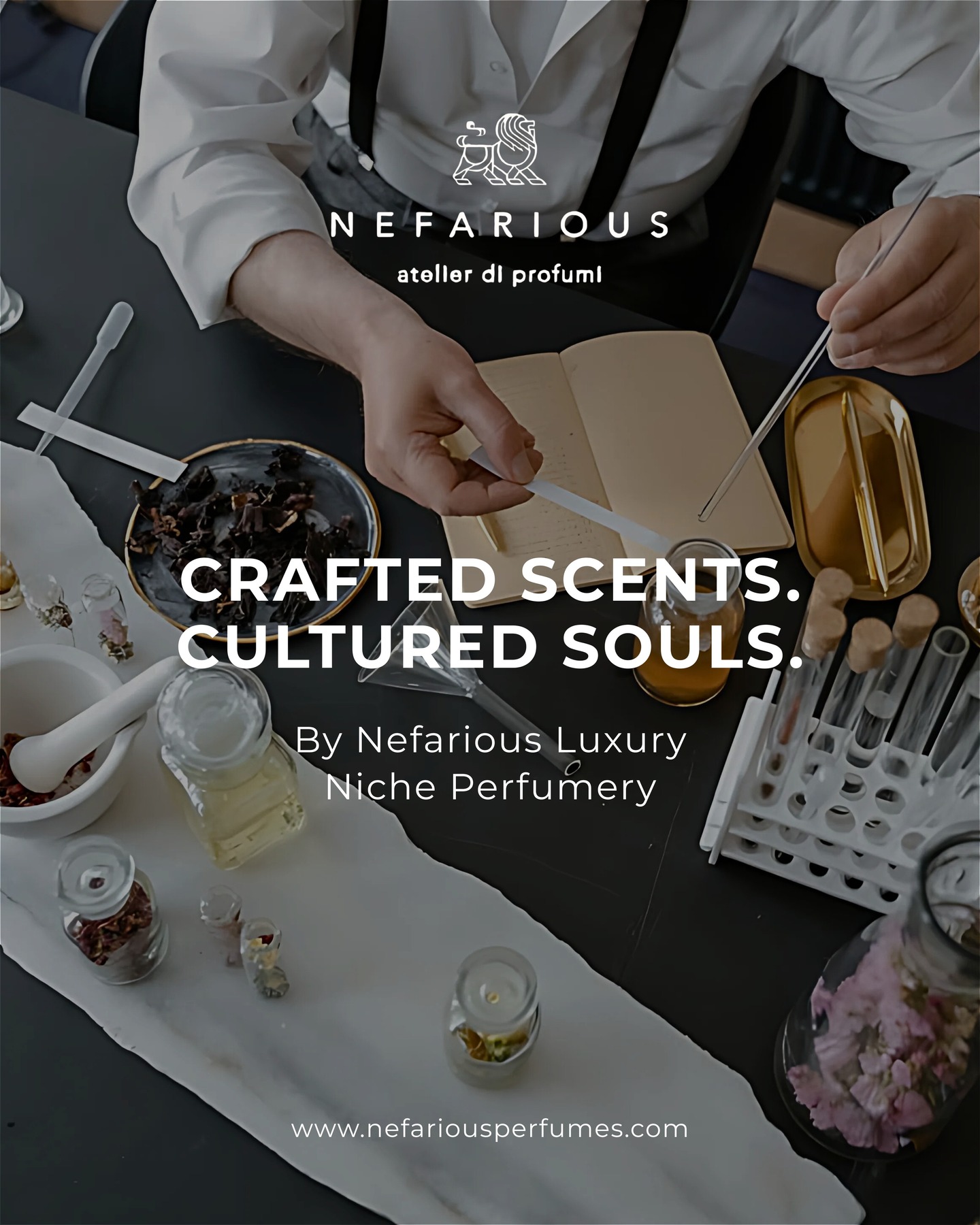 Perfumery is more than a process; it's an art form. It's a delicate dance between science and soul, precision and passion.
For us, every scent is a masterpiece in the making, meticulously crafted for the cultured souls who will wear them. This is our dedication to the art of luxury niche perfumery.
Discover the scent your soul has been waiting for. Explore our world at www.nefariousperfumes.com
#NefariousPerfumes #CraftedScents #CulturedSouls #NichePerfumery #TheArtOfPerfumery #Craftsmanship #BehindTheScenes #MadeWithPassion #Artisanal