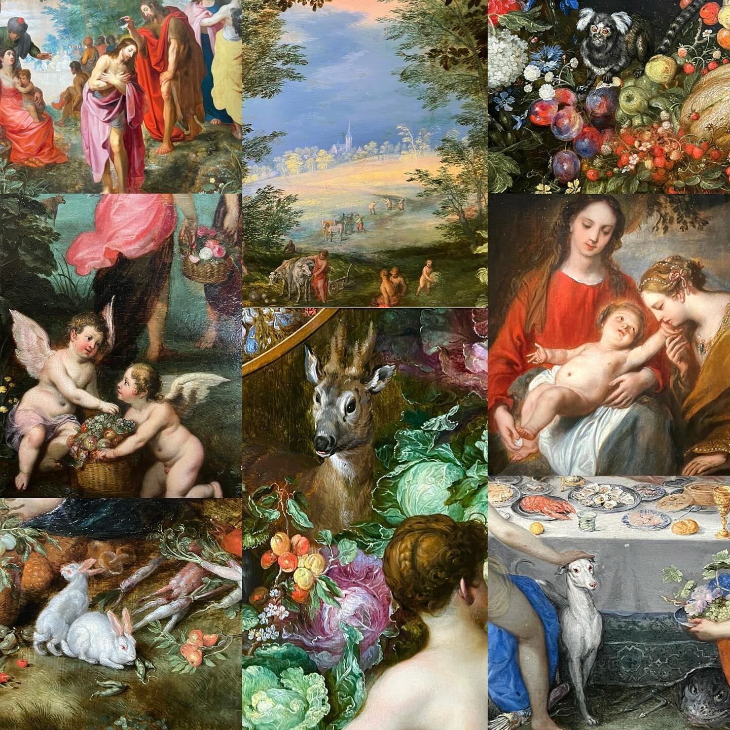 The living legacy of friendship’s fruits blossoms vividly in Cassel at the “Brueghel and Van Balen” exhibition @museedeflandre
It begins with masterful works by Jan Brueghel the Elder, among which a rare reunion of four delicate copper paintings from 1601. As one visitor beautifully put it, “They look so alive, as if painted yesterday.”
Next, the exhibition reveals treasures by Hendrick Van Balen, including stunning rediscoveries and a magnificently restored masterpiece from the @m.leuven , unveiled for the first time shining again in all its glory after spending years hidden beneath wax (due to a conservation treatment).
Together, the friends’ collaborative creations illuminate the extraordinary power of friendship, inspiring brilliance that still radiates across centuries. Their shared journey is a celebration of beauty, creativity, and unwavering positivity.
As the visit comes to an end, you can also discover the work of Jan Van Balen, Hendrick’s son, who developed his own unique artistic style, a beautiful example of how artistic legacy continues through generations.
The museum is closed between 12:30 and 2 pm, giving you a great chance to explore the charming streets of Cassel. From the peaceful plateau around the “Moulin de Cassel”, you can enjoy views of the surrounding countryside, where the history of this area still feels very present.
The exhibition runs until September 28th and is a perfect summer destination. With so many intricate details in each painting, be sure to set aside enough time to fully appreciate the art, and enjoy the tranquil, picturesque surroundings that make Cassel an ideal road trip destination 😎☀️
#BrueghelAndVanBalen #Cassel #ArtExhibition #JanBrueghel #HendrickVanBalen #ArtLegacy #MuseumVisit #SummerTrip #ArtLovers #ArtRestoration #HistoricArt #TravelDestination #HiddenGems #ArtAndHistory #ArtInspiration #oldmasterpainting #tableauancien #altemeister #PaintingDetails #CulturalHeritage #oudemeesters