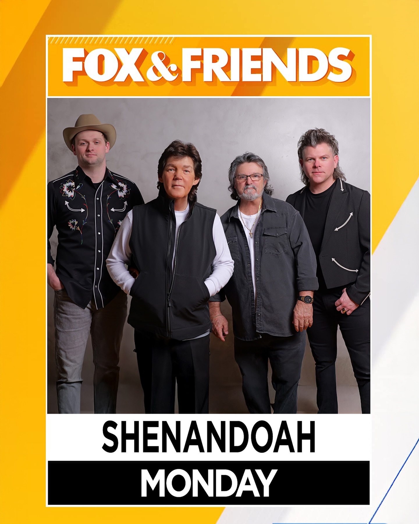 We’re Looking forward to performing on @foxandfriends on Monday. We’ll be doing ‘Two Dozen Roses’ and will have the opportunity to talk about the most recent release of this song with @lukecombs after 35 years, our latest collaboration with @jasonaldean & @lukebryan on “Sunday in the South”, touring with @nickelback and more. It’s 90’s country in the Big Apple on Monday!
@realemilycompagno