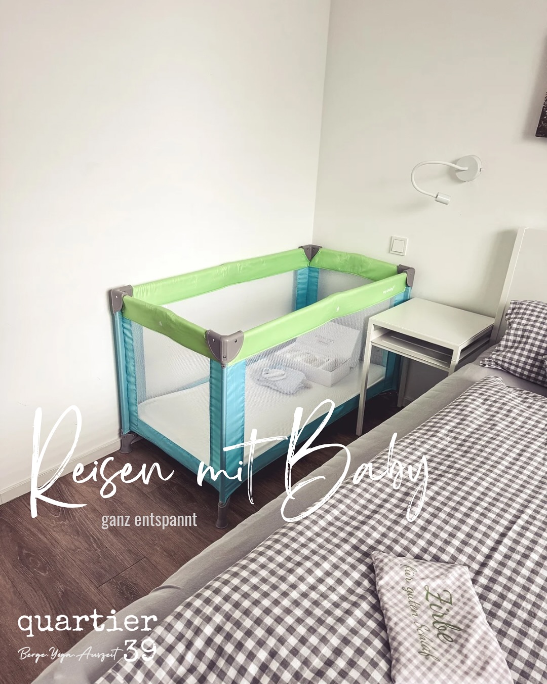 “Urlaub mit Baby – ganz entspannt im quartier39 👶💚”
Wir wissen: Reisen mit Kleinkind braucht ein bisschen mehr – vor allem Vertrauen, Komfort und liebevolle Details.
Deshalb erwartet euch bei uns:
✨ ein gemütliches Babybett zur kostenfreien Nutzung
✨ kuscheliges Handtuch & Waschlappen
✨ die Ringana BABY Testbox mit reiner, nachhaltiger Naturkosmetik aus Österreich
✨ und obendrauf: ein €20 Gutschein für eure erste Bestellung
So könnt ihr ganz entspannt ankommen – und direkt ausprobieren, was gut tut.
💚 Bewusst. Natürlich. Mit Herz.
📍quartier39 – in St. Johann in Tirol | familienfreundlich, nachhaltig, stilvoll
#urlaubmitbaby #quartier39 #nachhaltigreisen #ringana #babyfreundlich #naturkosmetik #ferienwohnungtirol #auszeitindenbergen #kitzbuhel #kitzbühleralpen #lovetirol