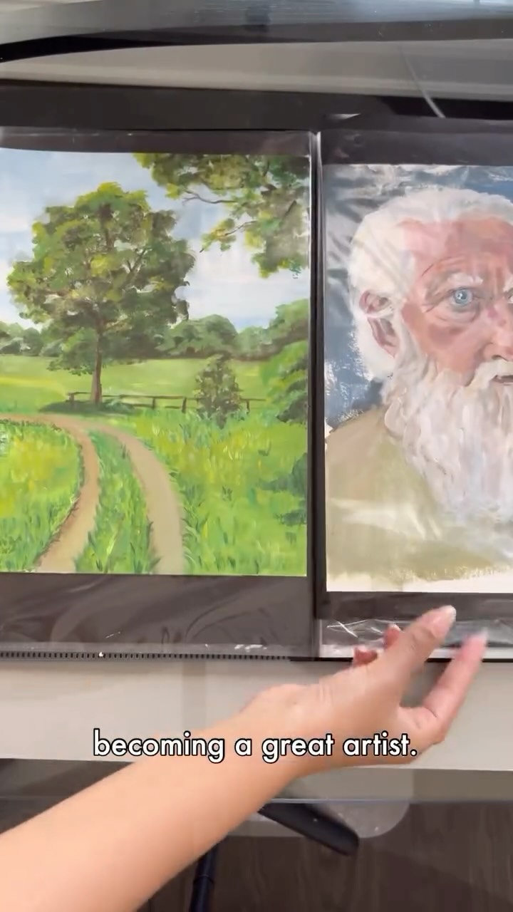 They don’t tell you how many sketchbooks you’ll fill before your art feels like you.
Pages full of mistakes.
Random doodles.
Half-done thoughts.
But those “ugly” sketchbooks?
That’s where your real growth lives.
If you’re in your messy sketchbook era right now…
✨ You’re not failing.
You’re becoming.
💬 Tag a fellow artist who’s in this phase.
🔖 Save this for the days your art feels off #sketchbook #sketchbookglowup #artist #artistsoninstagram #uglyart #drawingjourney