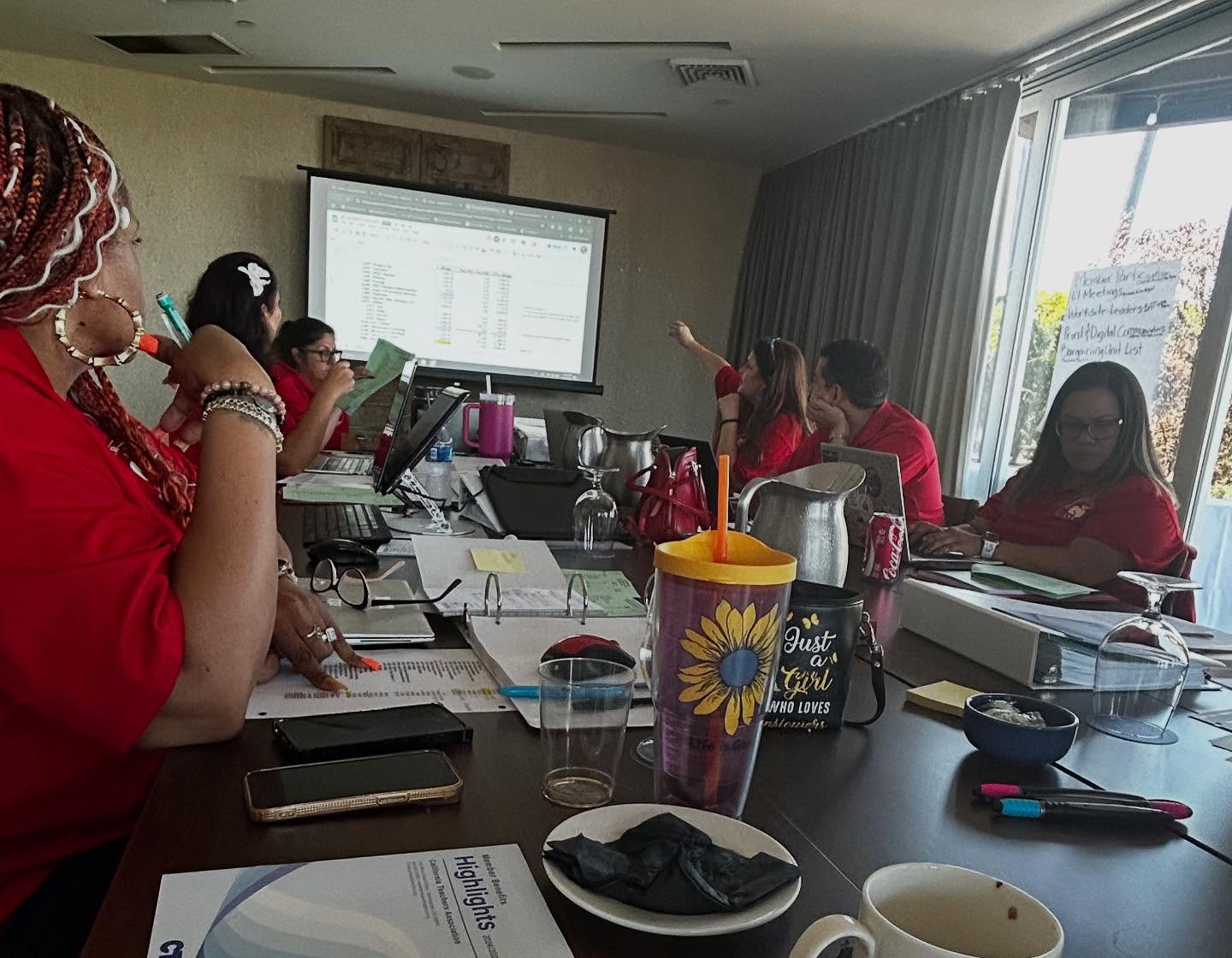 LTA Executive Board Retreat first day done! Budgets Committees, Bylaws and many more discussed and agreed on!