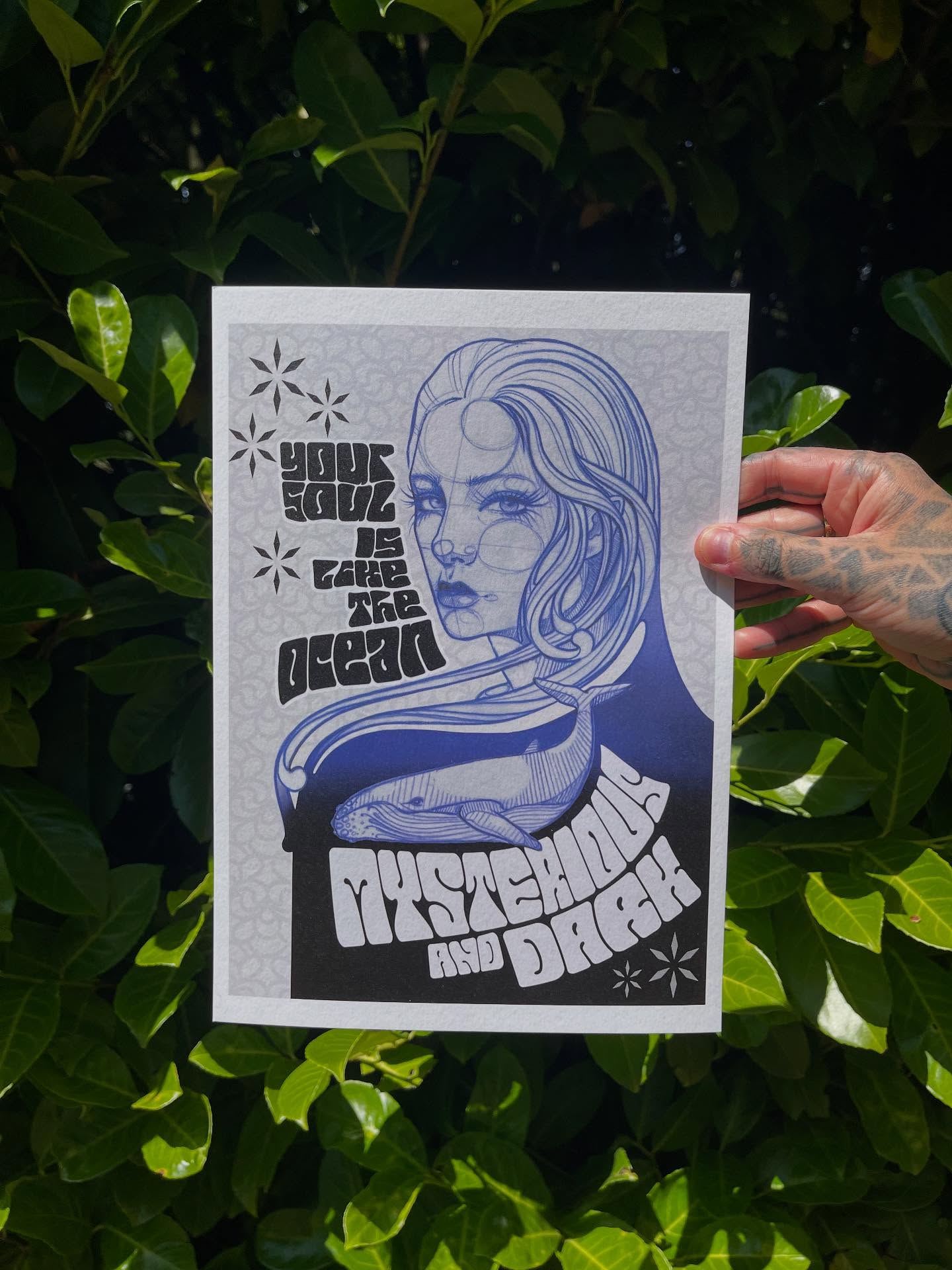 .
✤ A4 Prints ✤
I’ve become a little obsessed with Frazey Ford lately. Her voice so beautifully coveys the dark whimsy of her lyrics.
Her version of the Bob Dylan song ‘One More Cup of Coffee’ painted such gorgeous pictures in my mind. Thought it was about time to do some art prints.
“(But) your souls is like the Ocean, Mysterious and Dark” - One more cup of coffee
Super excited about getting to work the one and only @bristoltattooconvention again. I will have these for sale at £15 💜
Based in beautiful Bristol:
@tengu.tattoo.studio
Thank you @print.work 💜
Take care
Hx
#onemorecupofcoffee #frazeyford #bobdylan #artprint #pencilsketch #procreate #printwork #bristoltattooconvention