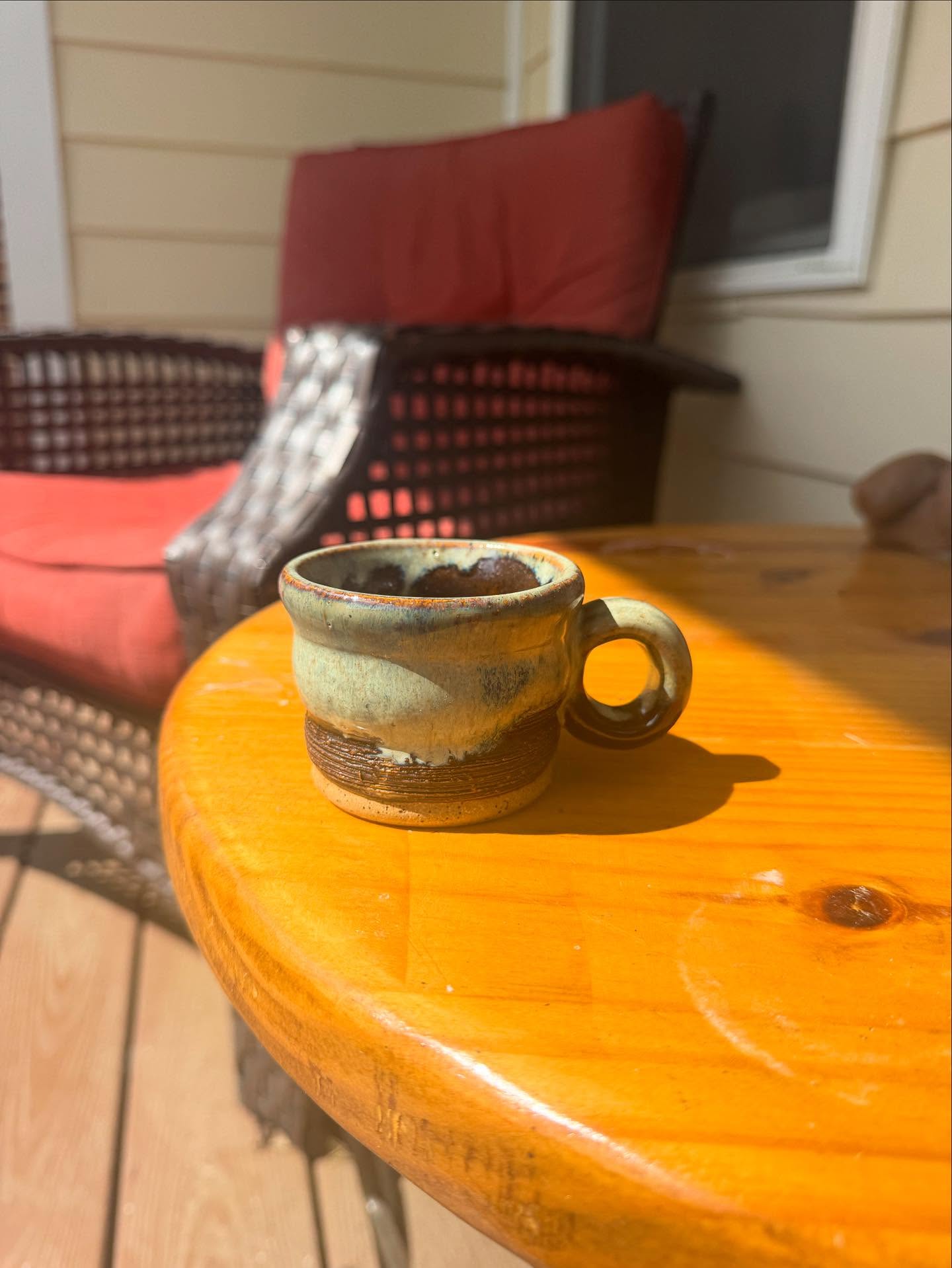 mug with donut handle!