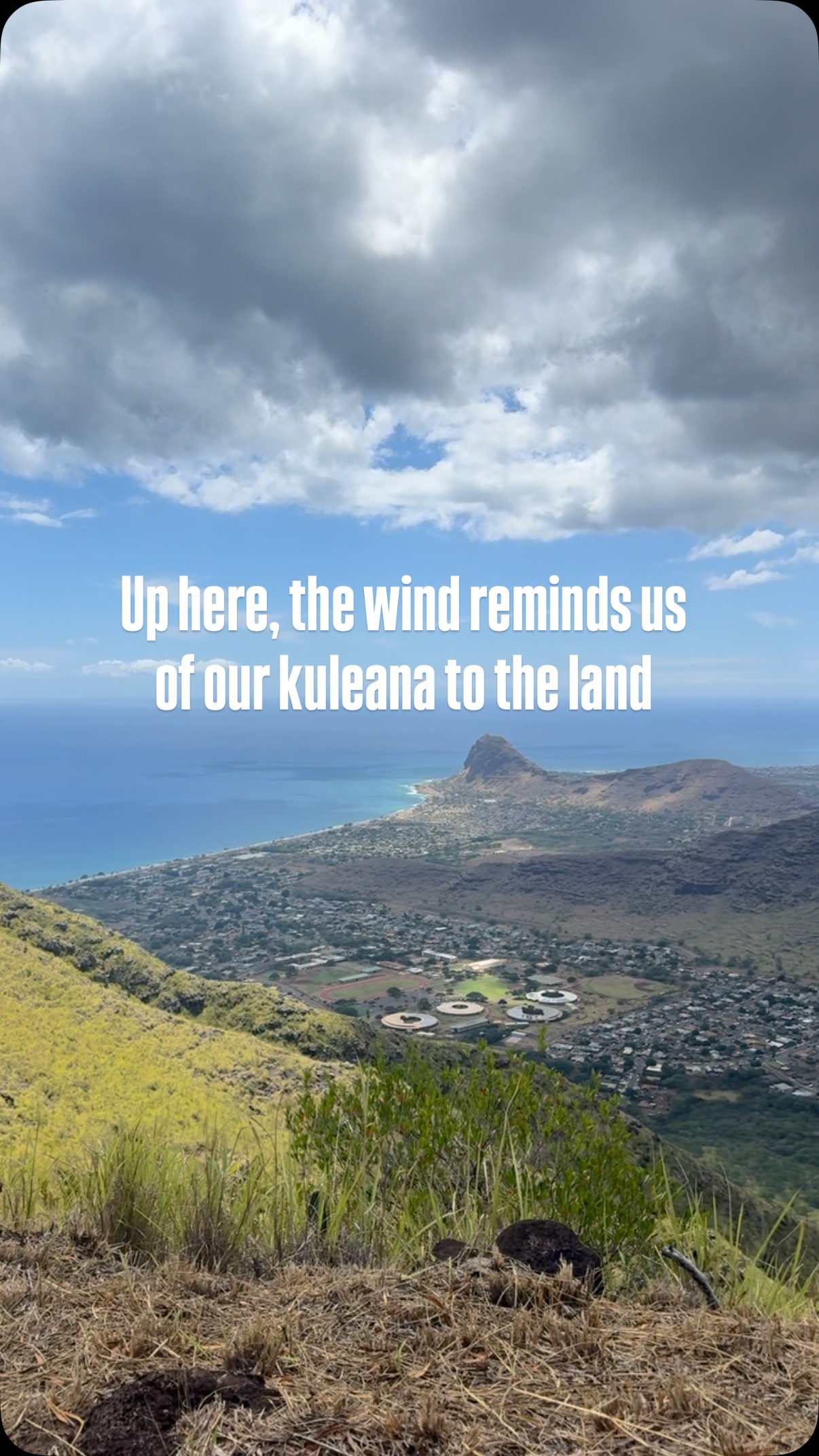 Up here at Camp Pālehua, the view of Nānākuli takes your breath away. This land gives us more than beauty. It gives us life.
In Hawaiian, kuleana means responsibility. It’s not just a duty, but a deep connection to care for the ʻāina — the land that feeds us, shelters us, and teaches us.
Whether you are from this place or just passing through, we all have kuleana.
To walk gently.
To leave no trace.
To respect the stories held in the wind, the trees, and the soil beneath our feet.
Be a good steward.
Protect what protects you.
Because this ʻāina isn’t just a destination — it’s a living ancestor.
#kuleana #camppalehua #hike #hikehawaii #pālehua #hawaii #nanakuli