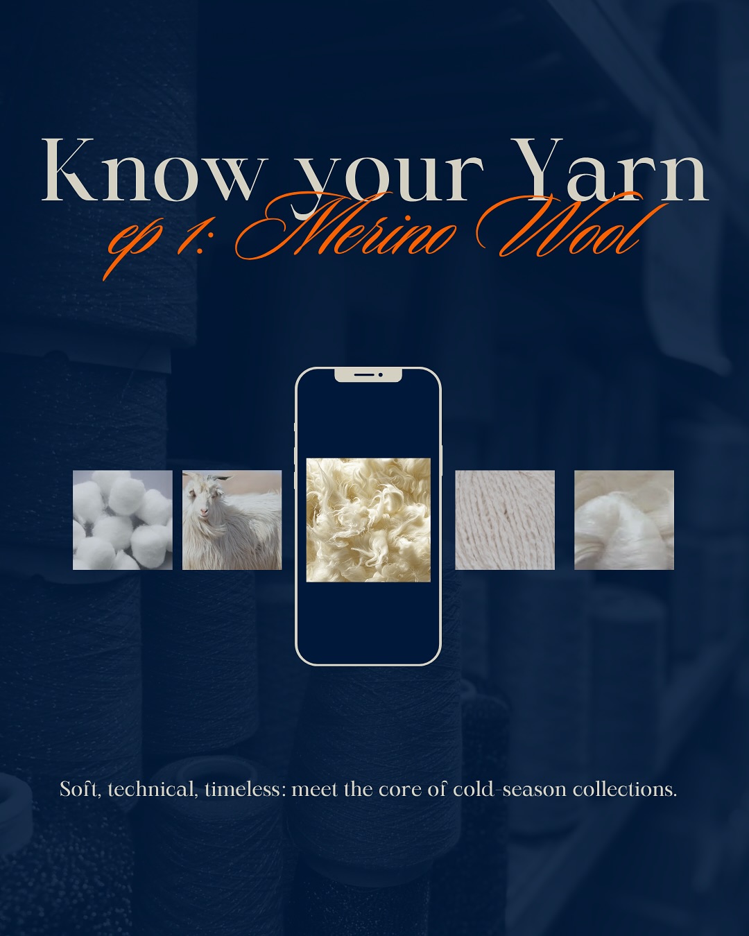 Know Your Yarn — Ep. 1: Merino Wool 🧶
Soft, smart, sustainable and perfect for your next knitwear drop.
Merino wool is more than a staple: it’s breathable, naturally thermoregulating, and luxuriously soft, all without the luxury price tag. In this first episode, we break down what makes it special and why we love working with it at Mida
Designers: if you’re planning your Fall/Winter collection, this is the yarn to consider.
👉 Save this post for your moodboard.
📩 DM us to explore Merino for your next project
#KnowYourYarn #MadeInMida #MerinoWool #KnitwearDevelopment #FromSketchToStitch #FashionStartups #ItalianManufacturing #SustainableYarns #B2BKnitwear #FallWinterFashion #KnitwearDesigners