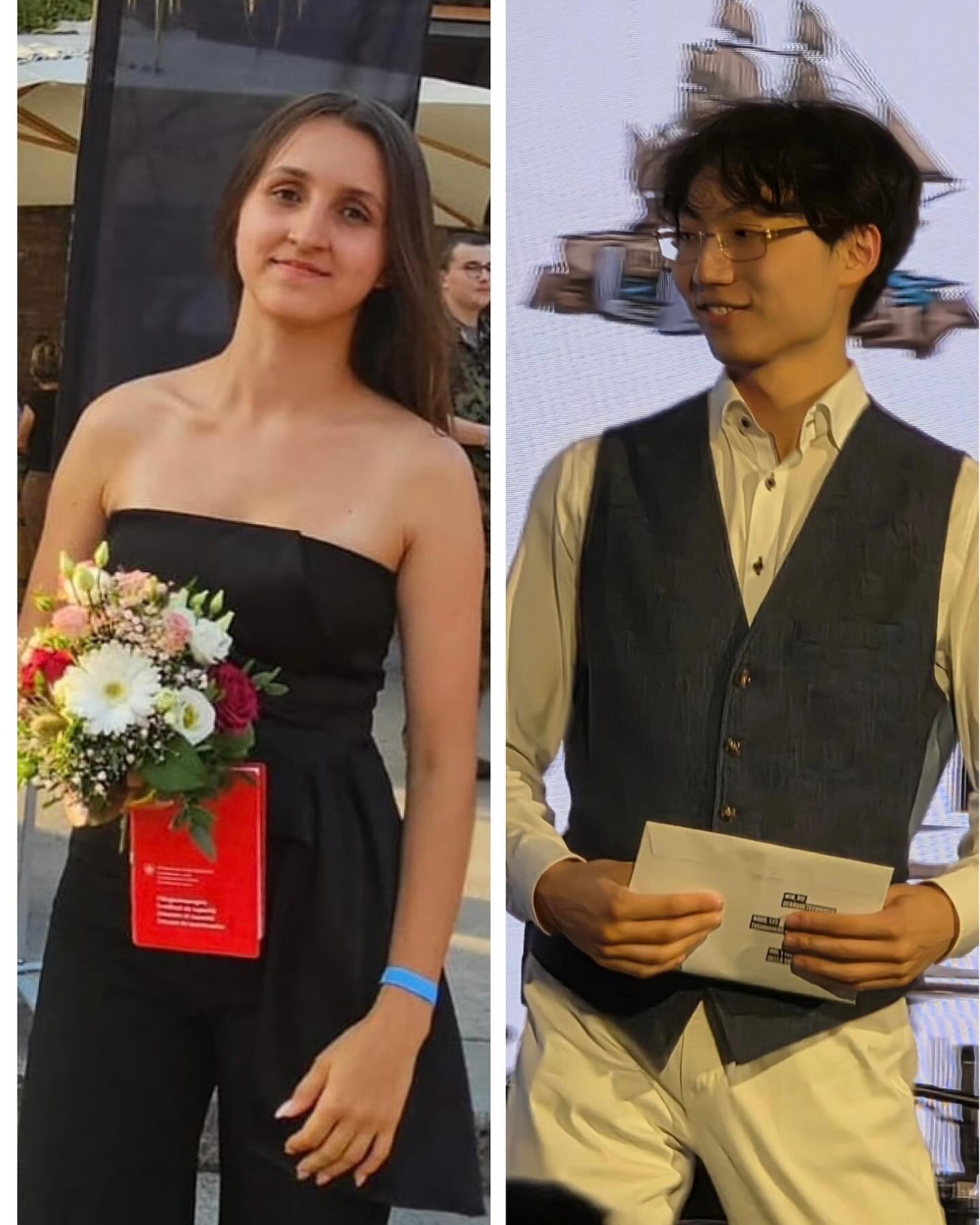 QV Jeanine Stadelmann und Jerome Lam.
Es ist geschafft! Letzte Woche durfte Jeanine ihr Fähigkeitszeugnis als Gebäudetechnikpanerin Sanitär EFZ und Jerome als Gebäudetechnikplaner Heizung EFZ entgegen nehmen.
Das ganze Team ist sehr stolz auf euch und eure Arbeit. Wir gratulieren euch von Herzen.
Wir freuen uns sehr, dass ihr unserem Team erhalten bleibt.