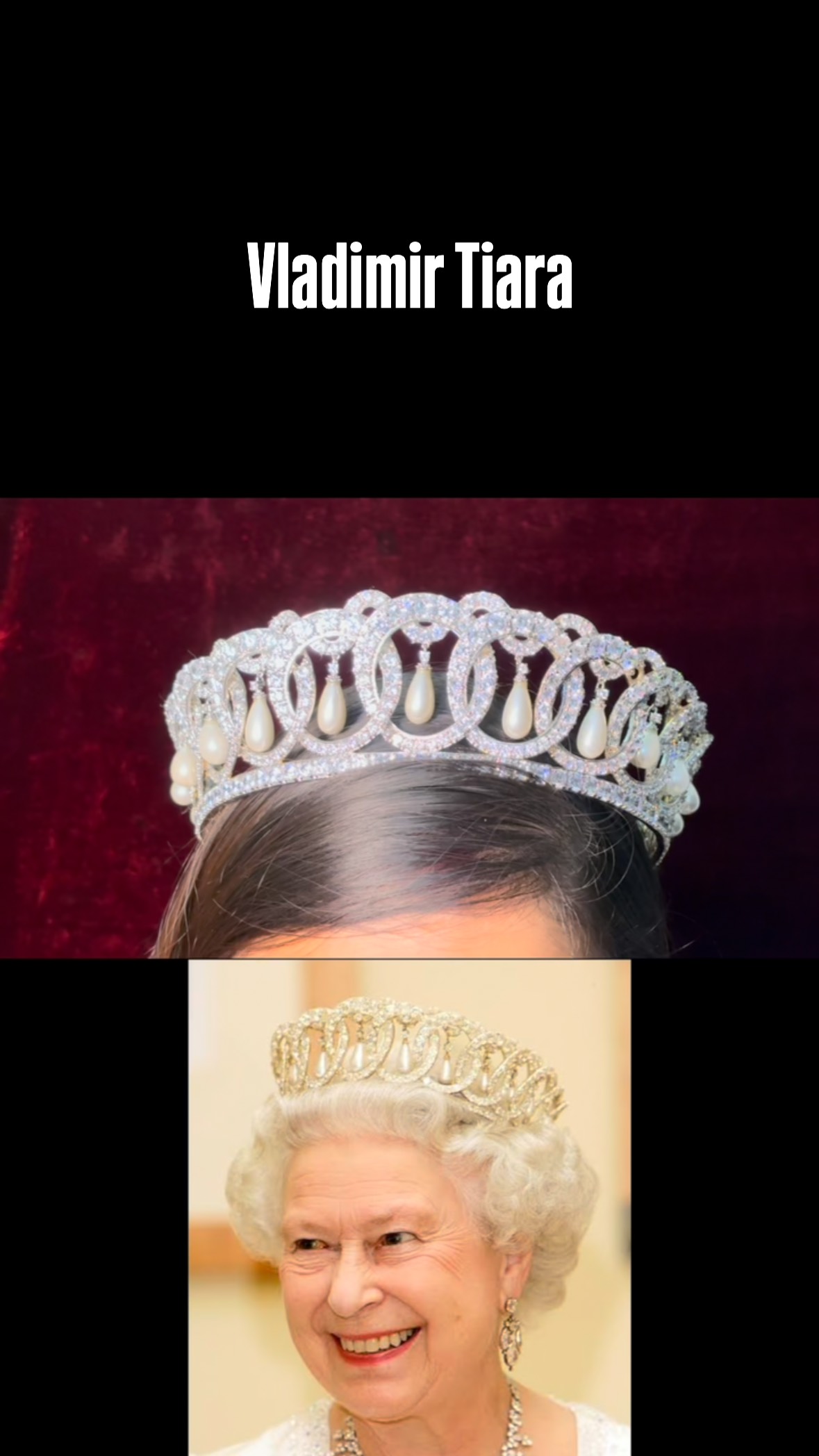 The Vladimir Tiara is one of the most iconic and historically rich pieces in the British royal jewelry collection. Here’s a brief description and background you can use for a post, listing, or catalog:
⸻
The Vladimir Tiara
A Timeless Royal Masterpiece
Originally created for Grand Duchess Maria Pavlovna of Russia—the aunt of Tsar Nicholas II—the Vladimir Tiara is a breathtaking blend of Imperial Russian grandeur and British royal elegance. Crafted in the late 19th century by Bolin, the Russian court jeweler, it features a flexible diamond-set frame of 15 interlinked circles.
After the Russian Revolution, the tiara was smuggled out of Russia and later purchased by Queen Mary, grandmother of Queen Elizabeth II. Queen Mary had the tiara adapted so that it could be worn in multiple styles:
• With its original hanging pearl drops
• With emerald drops, added by Garrard
• Or without any drops, as a pure diamond loop tiara
Today, the Vladimir Tiara is worn by Queen Camilla, and it remains a symbol of regal tradition, remarkable craftsmanship, and resilience across empires.
#royalstyle #timelesselegance #royaljewels #royaljewelry #royaljewels #crownjewels #royaljewelry #antiquejewelry #antiquejewelry #finejewelry #finejewelry #vintagebrooch #antiquités #royaljewels #vintage #pearl