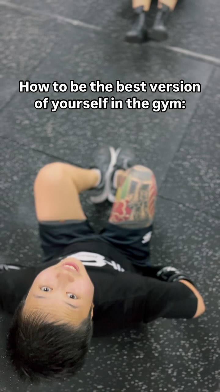 How to give it your all at the gym? Get your coach to record you 🤣