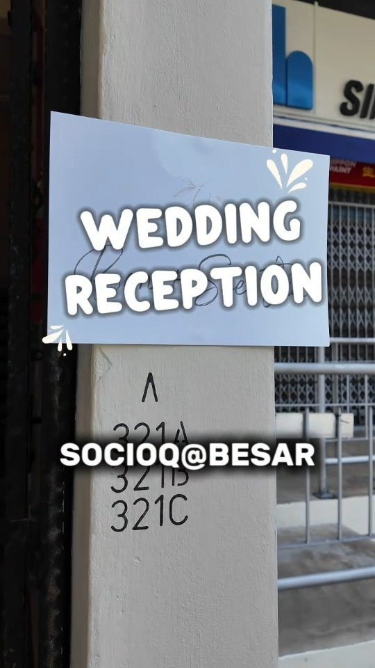 Celebrate your special day at SOCIOQ@BESAR! 💍✨
With direct lift access, cosy air-conditioned space, karaoke, projector for your wedding videos, and fun arcade games like foosball and darts, we have everything you need for a memorable wedding reception.
Located just 5 minutes from Farrer Park MRT with parking at the doorstep.
Book your date with us today! 🎉
#WeddingReceptionSG #SociqAtBesar #JalanBesarEvents #SGWeddingVenue #WeddingVenueSG #KaraokeParty #ArcadeGames #FoosballFun #SingaporeEvents #EventSpaceSG