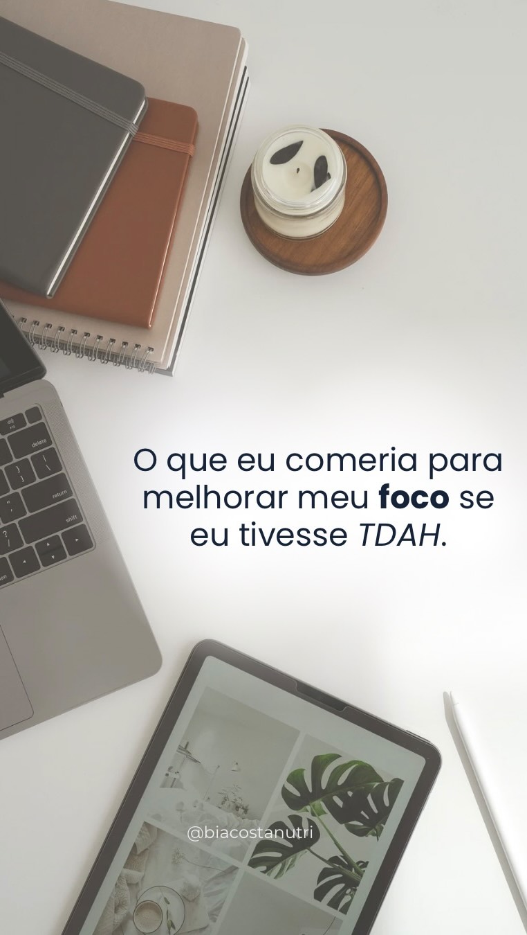 A falta de foco é um dos maiores problemas enfrentados pelo TDAH.
E se eu te dissesse que o que você come influencia muito nessa questão?
Mas calma, existe alguns alimentos que quando inseridos de maneira correta, vão te ajudar e muito a ter foco!
Esses 3 alimentos são maravilhosos nisso!
➡️ Aveia - Rica em fibras, a ajuda a manter a saciedade e a concentração.
➡️ Frutas e Oleaginosas - Combine frutas com nozes e castanhas para energia e disposição.
➡️ Smoothie de Açaí - Combine açaí e banana para um boost de nutrientes e foco!
(Devem ser consumidos a longo prazo para melhores efeitos, não é tão imediato, mas vale apena).
Quer personalizar sua alimentação mais ainda para o foco? Agende sua call de avaliação e transforme sua produtividade!
Beijo da Nutricionista Comportamental 🌿
#saudemental #tdah #nutricaocomportamental #terapianutricional #comportamentoalimentar #nutri #mindfulness