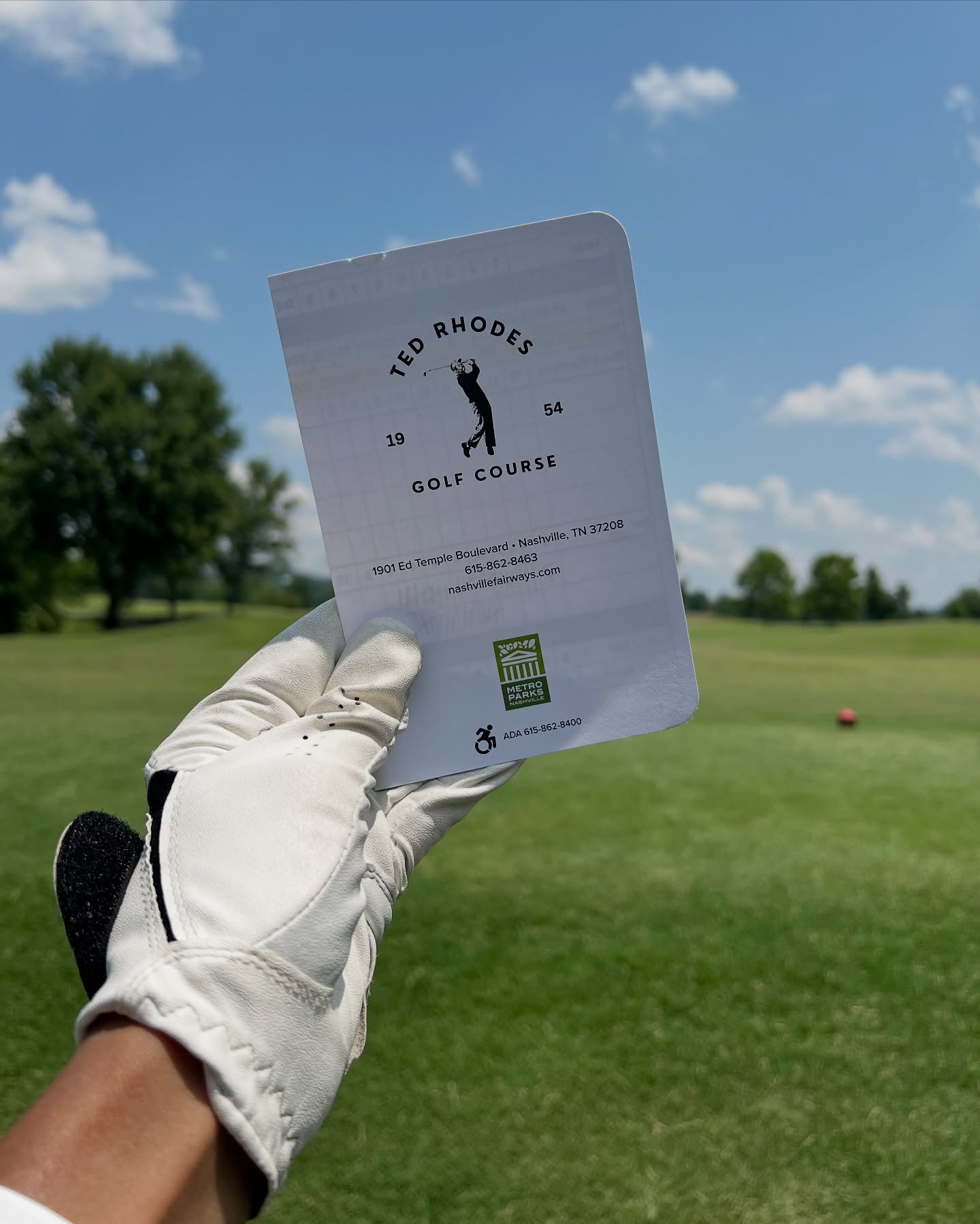 Another beautiful day… another 18 holes played! Ted Rhodes is one of my favorite muni courses in Nashville. 
It offers the right amount of challenges to keep things interesting but is very beginner friendly! 
📍Ted Rhodes Golf Course
1901 Ed Temple Blvd
Nashville, TN 37208
Outfit Details:
🤍 Hat: @Amazon
🖤 Shirt + Skirt Set: @amazonfashion 
🤍 Shoes: @footjoy 
.
.
.
#TedRhodesGolfCourse #TedRhodes #MunicipalGolfCourse #NashvilleGolfCourse #Amazon #AmazonFashion #AmazonFashionFinds #GolfOutfit #GolfFashion #Golf #Golfer #GolfLife #GolfGirl #GirlsWhoGolf #WomenWhoGolf #GolfSwing #BeginnerGolfer #GolfTravel